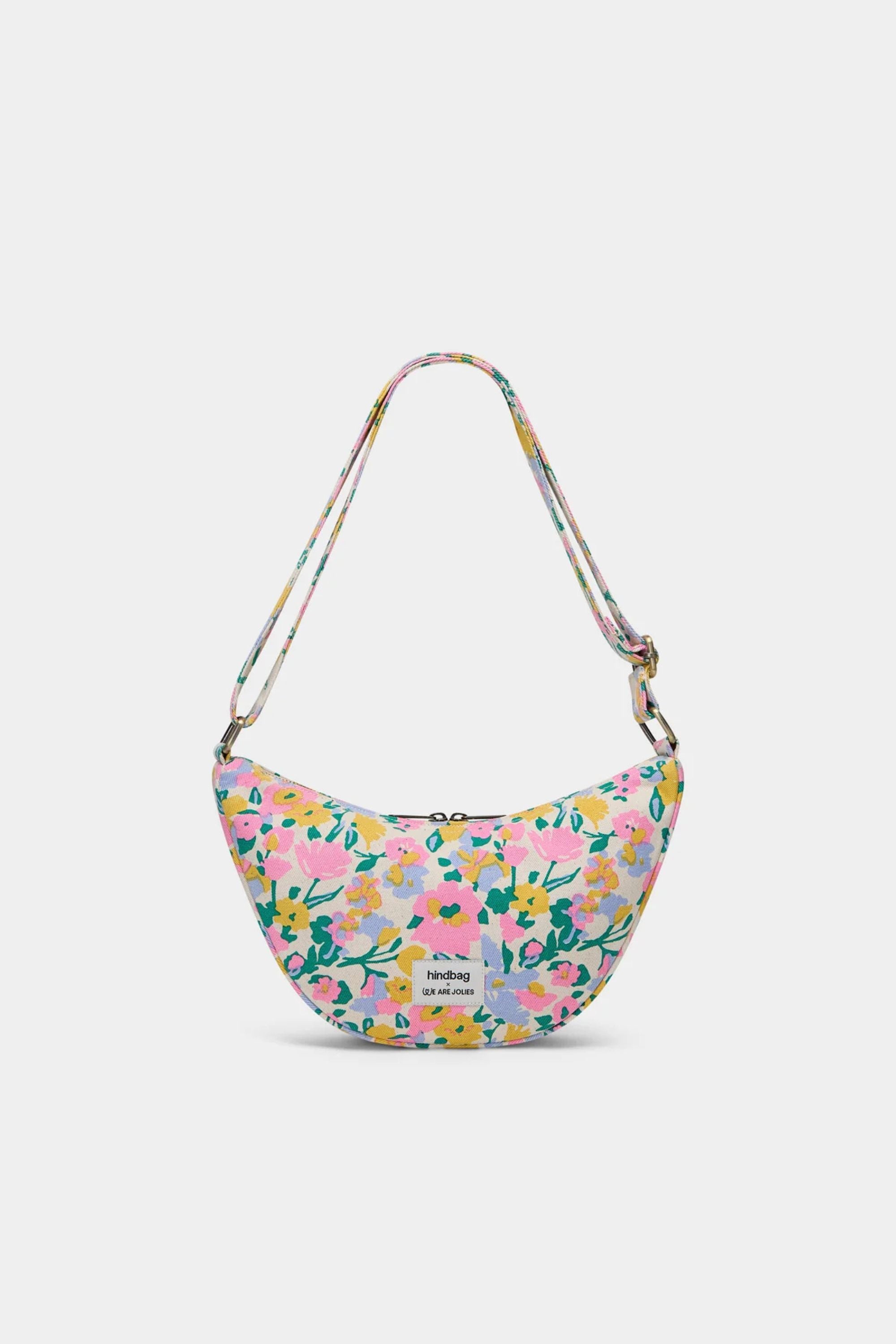 Half Moon Bag Andrea Pastel Bloom