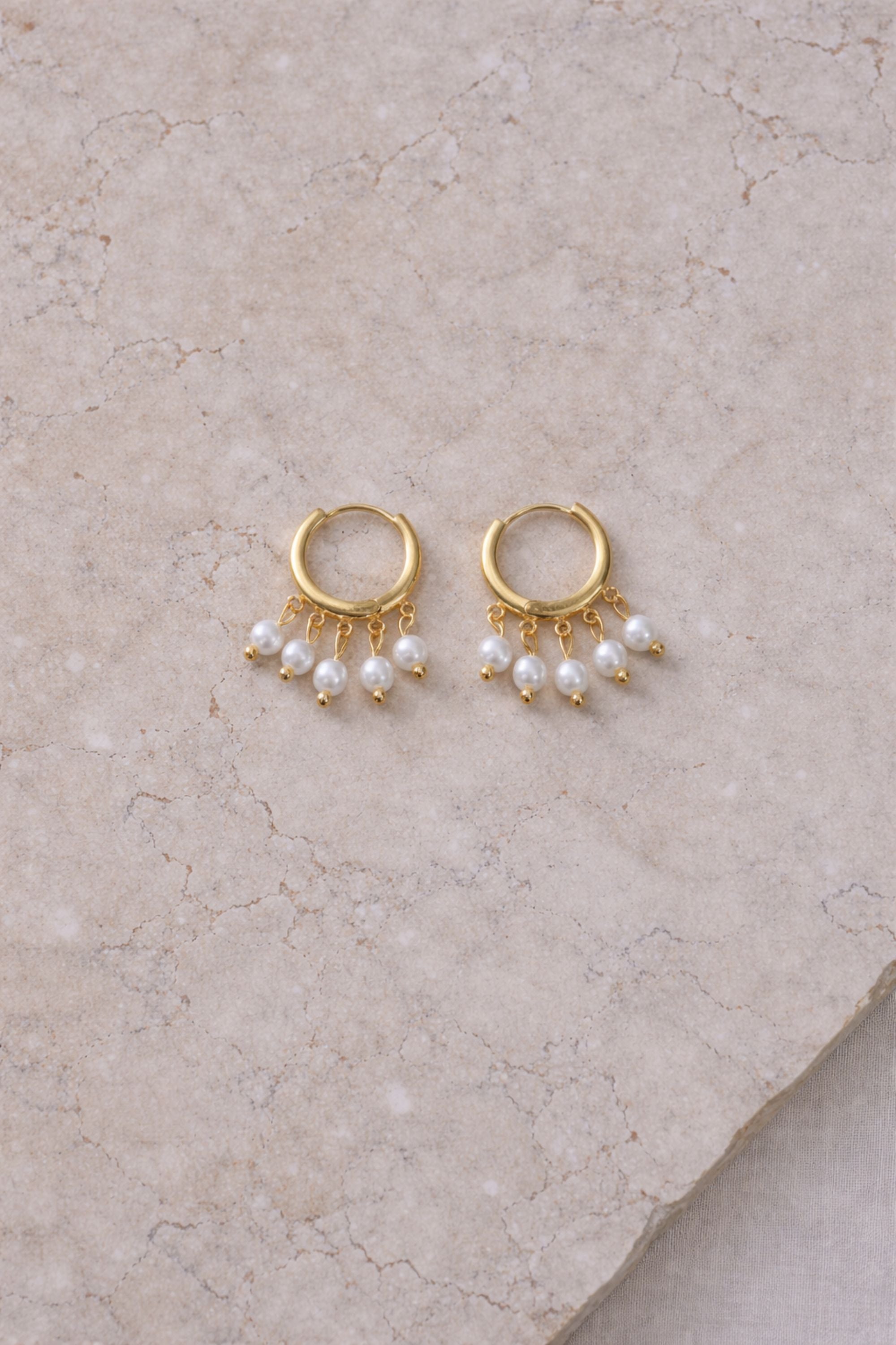 Earrings Pearl Blossom