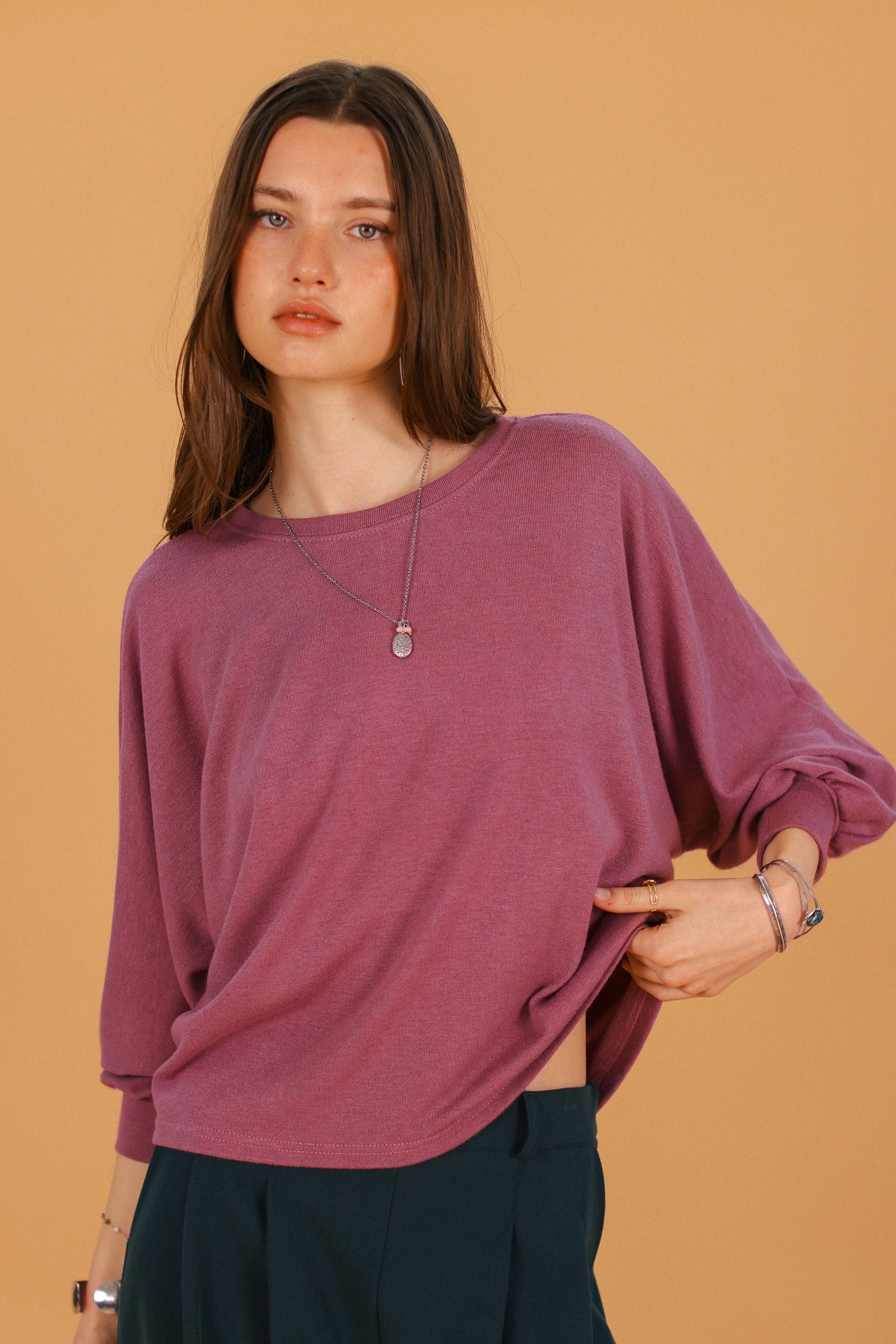 Sweater Idris Dusty Purple