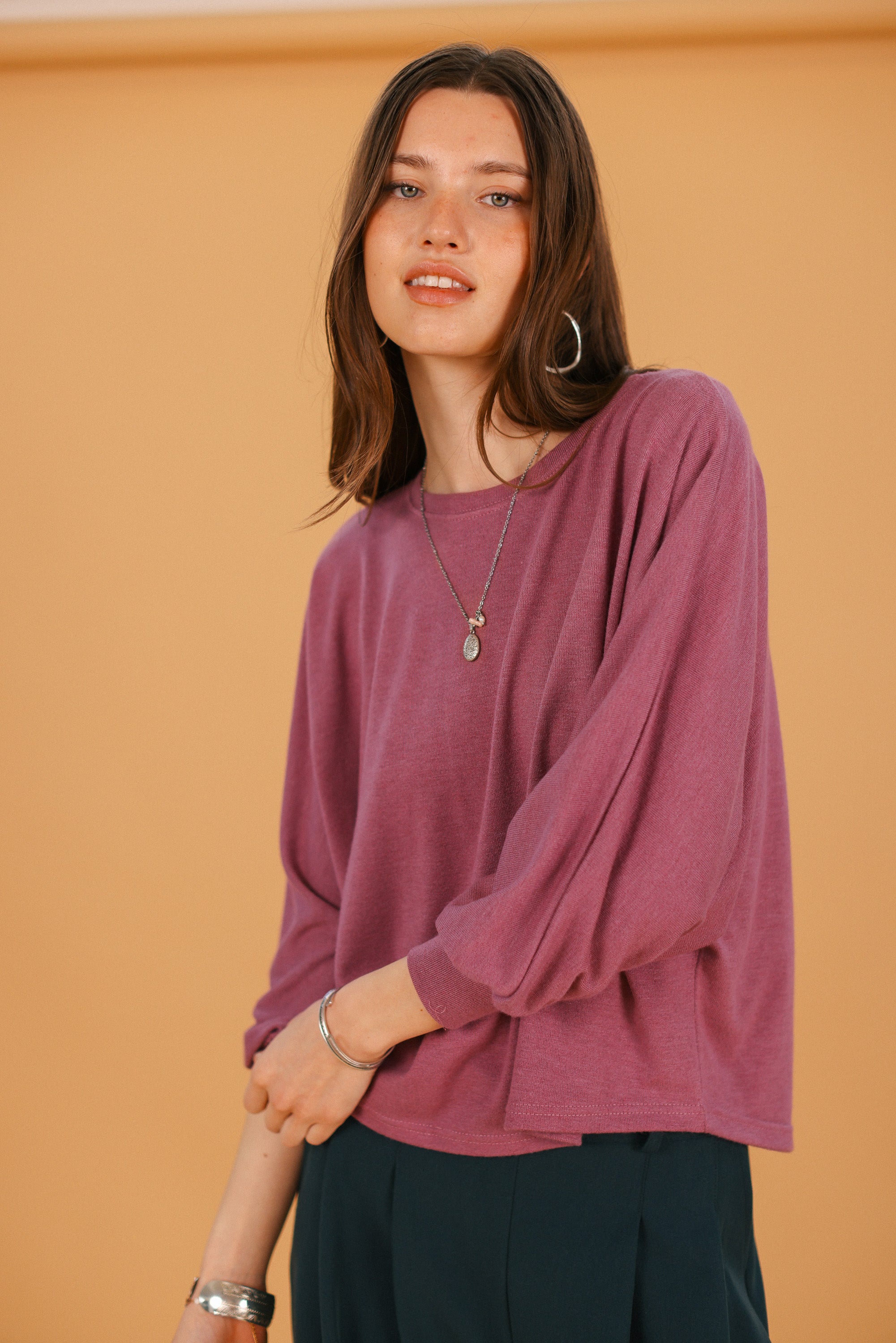 Sweater Idris Dusty Purple