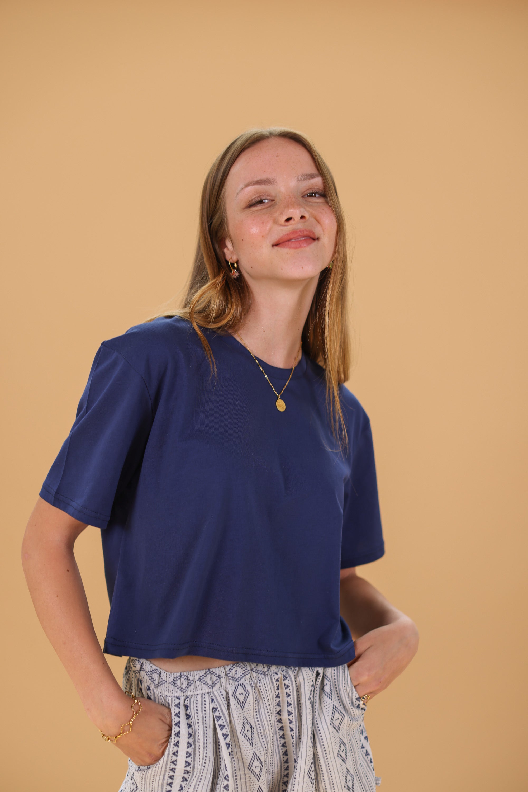 Top Kyra Blau Marine