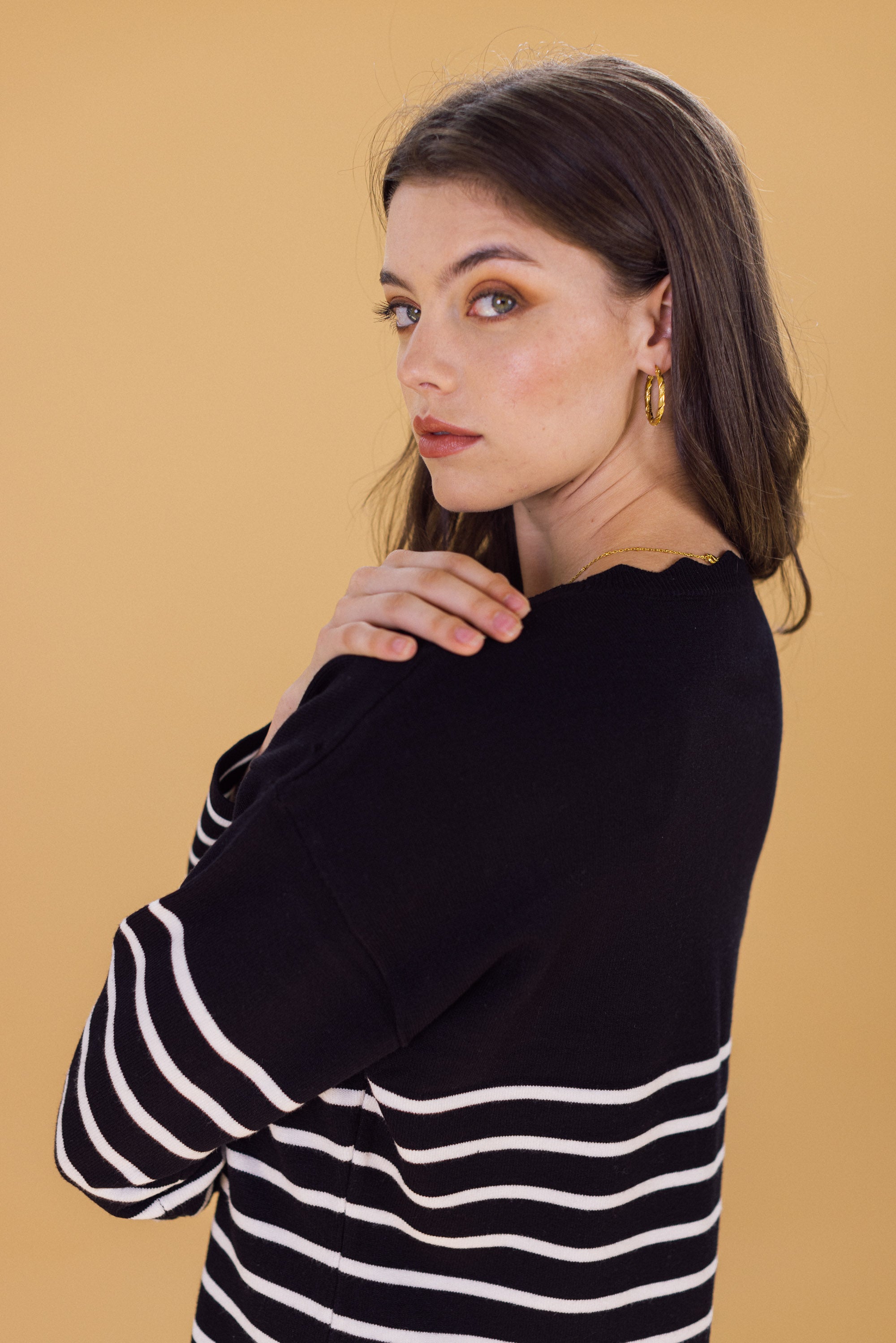 Dress Claude Stripes Black