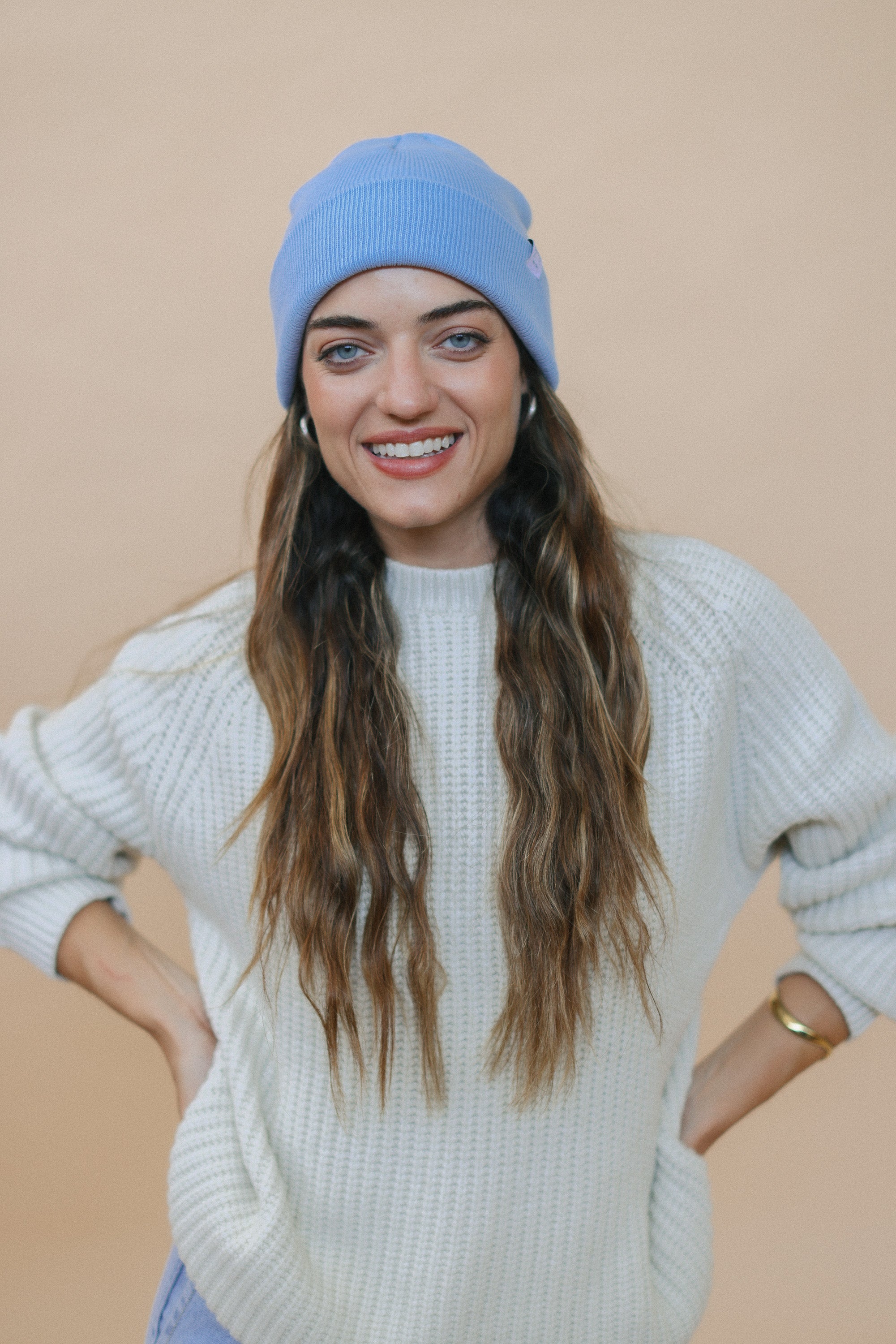 Beanie Ollie Light Blue