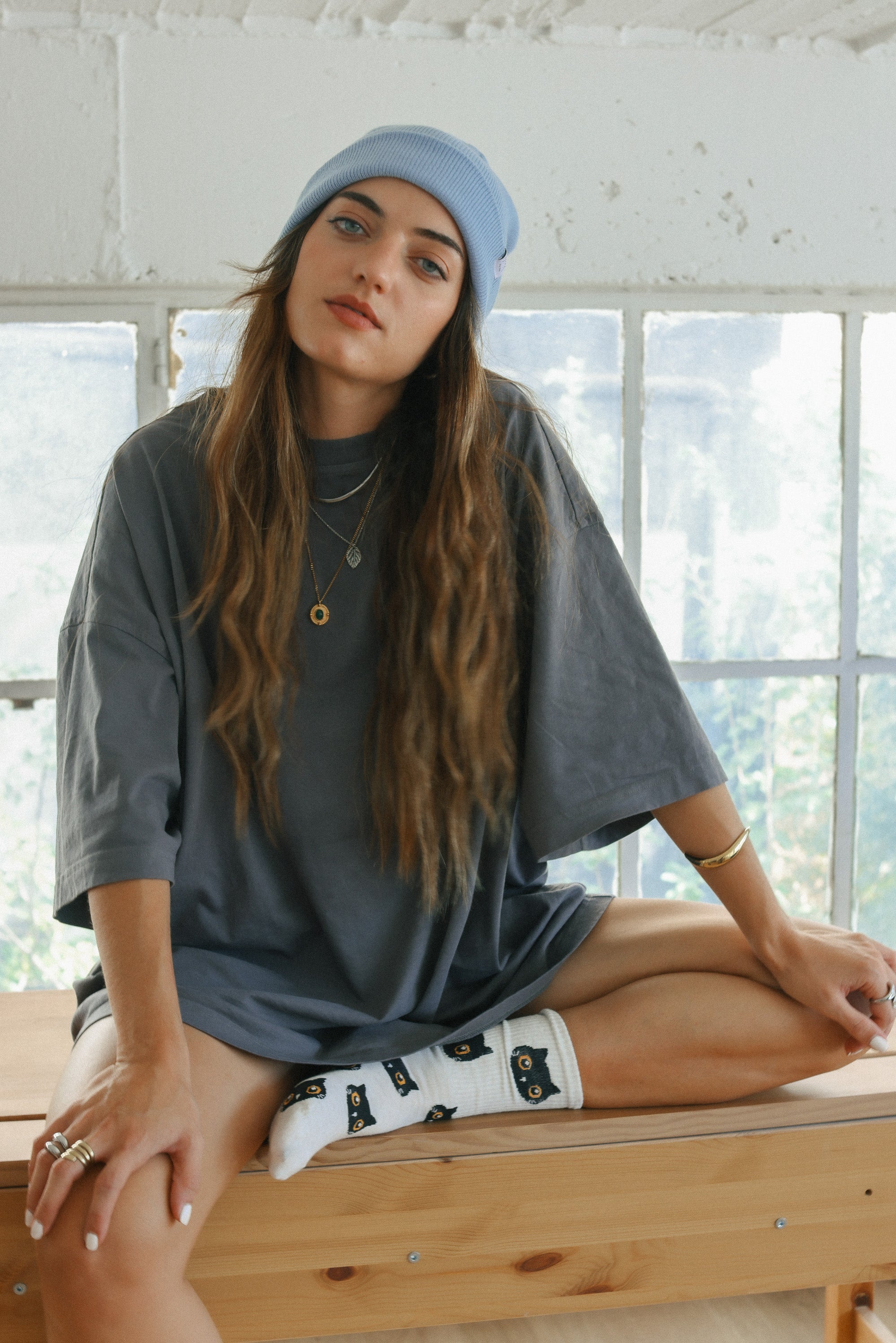 Beanie Ollie Light Blue