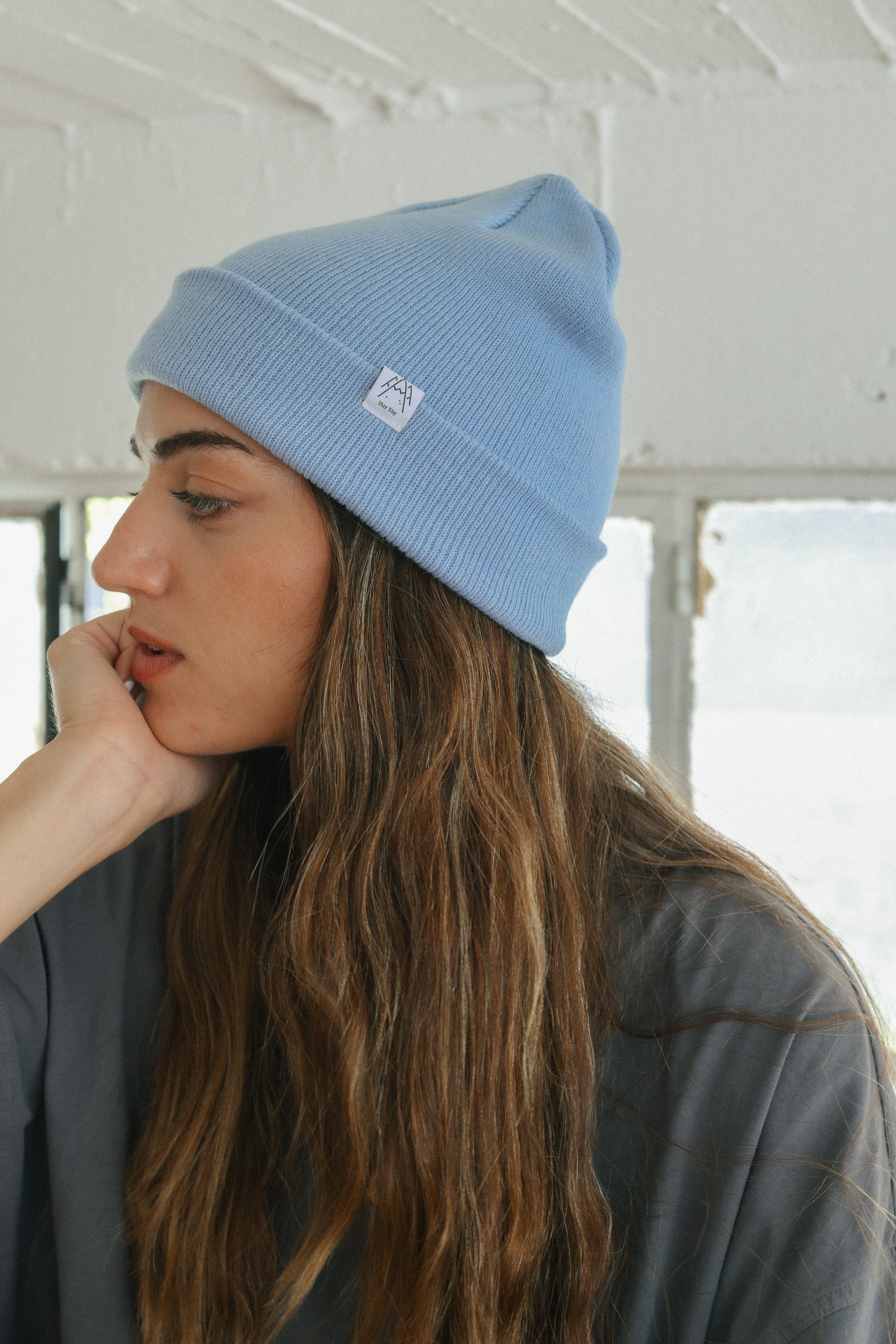 Beanie Ollie Light Blue