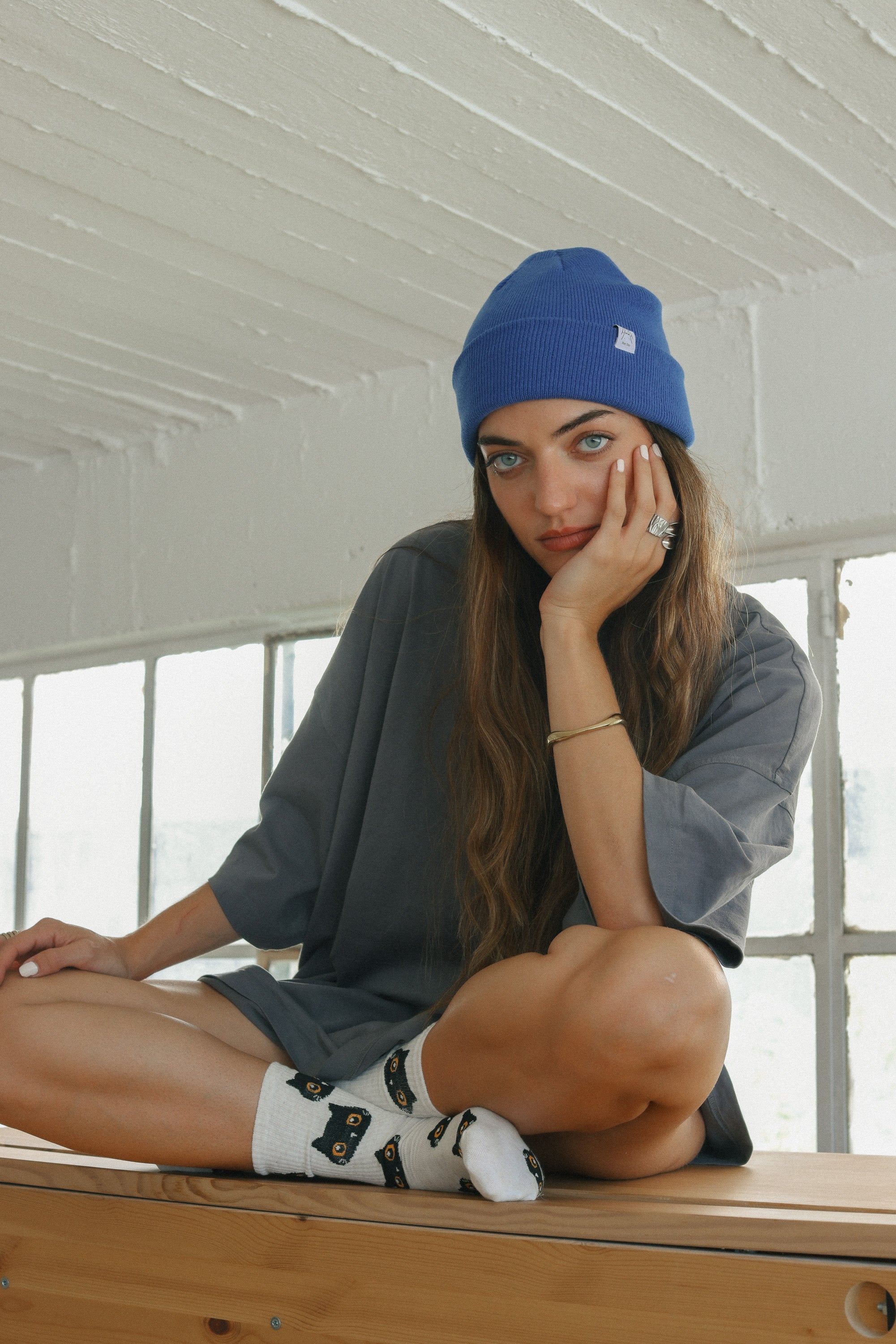 Beanie Ollie Blue