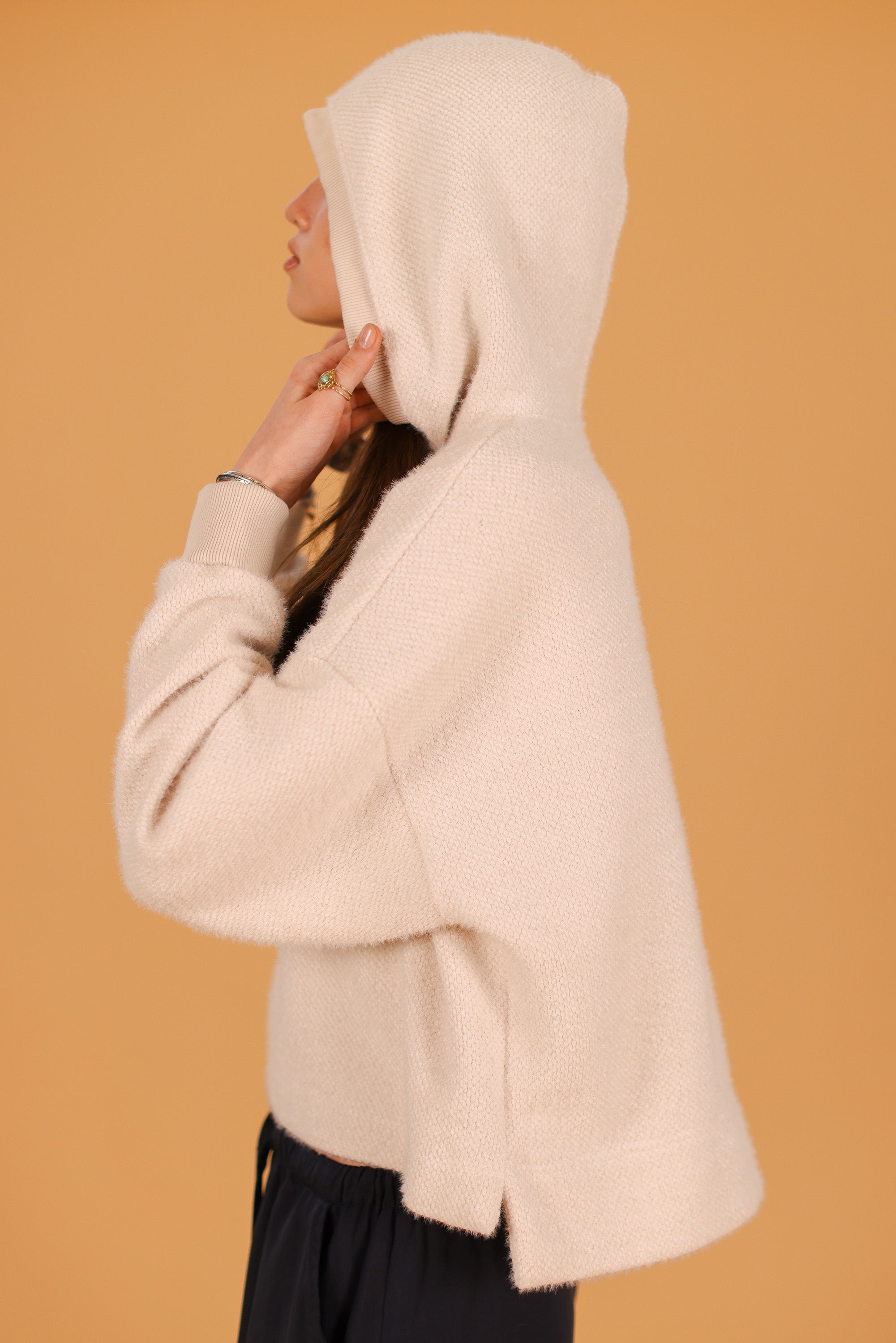 Hoodie Vietta Cream
