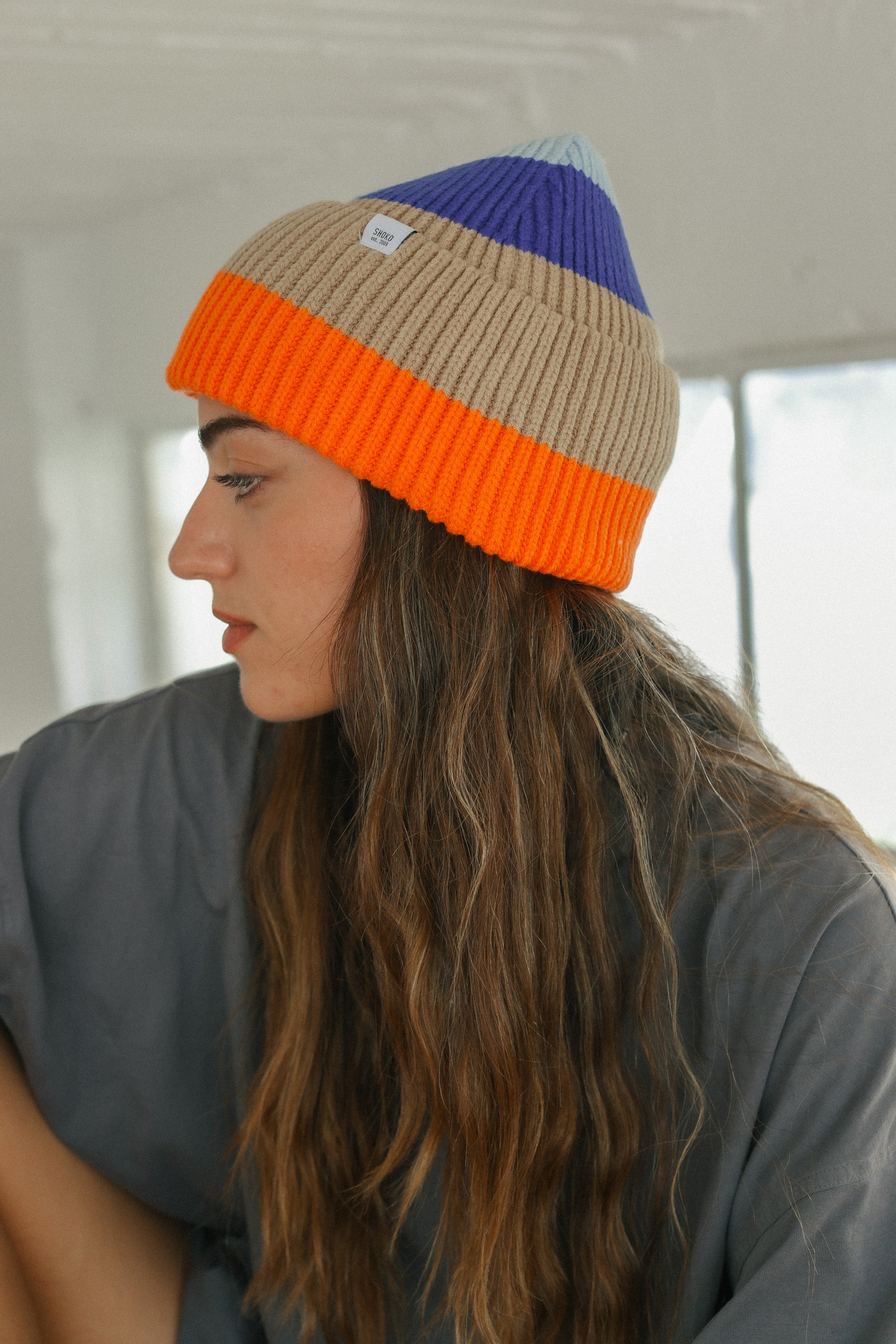 Beanie Rainbow Roll Orange
