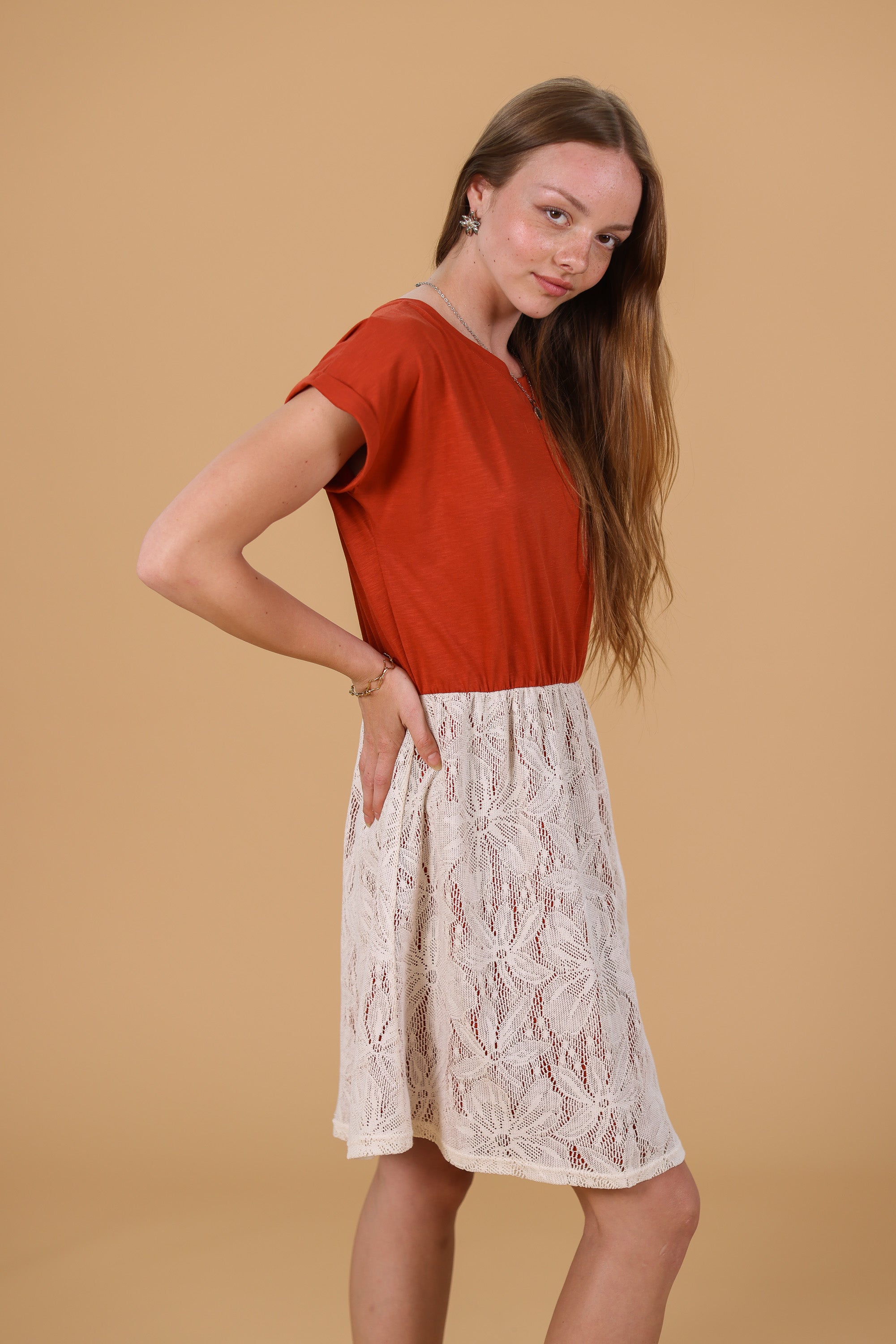 Kleid Annie Burnt Orange