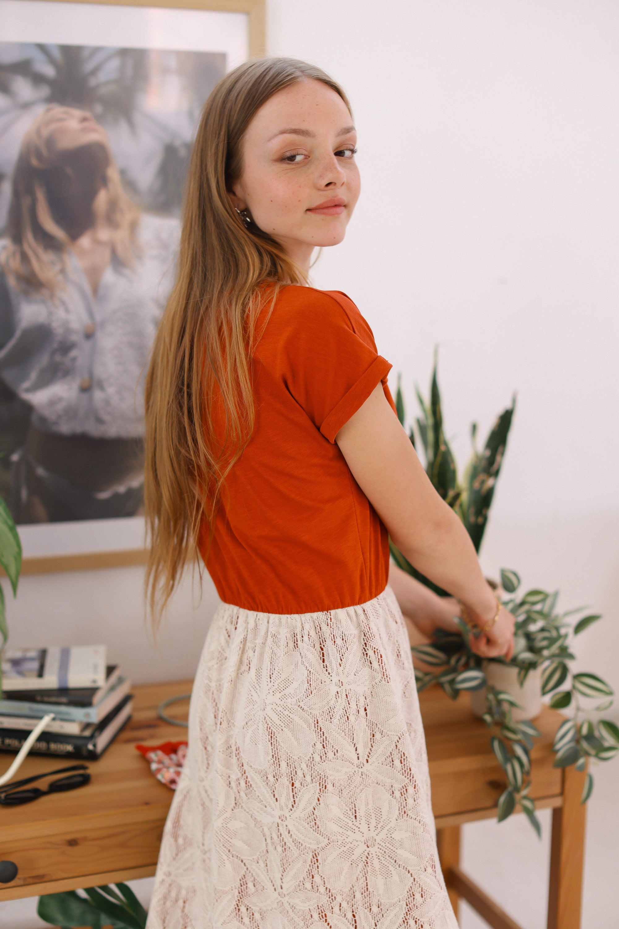 Kleid Annie Burnt Orange