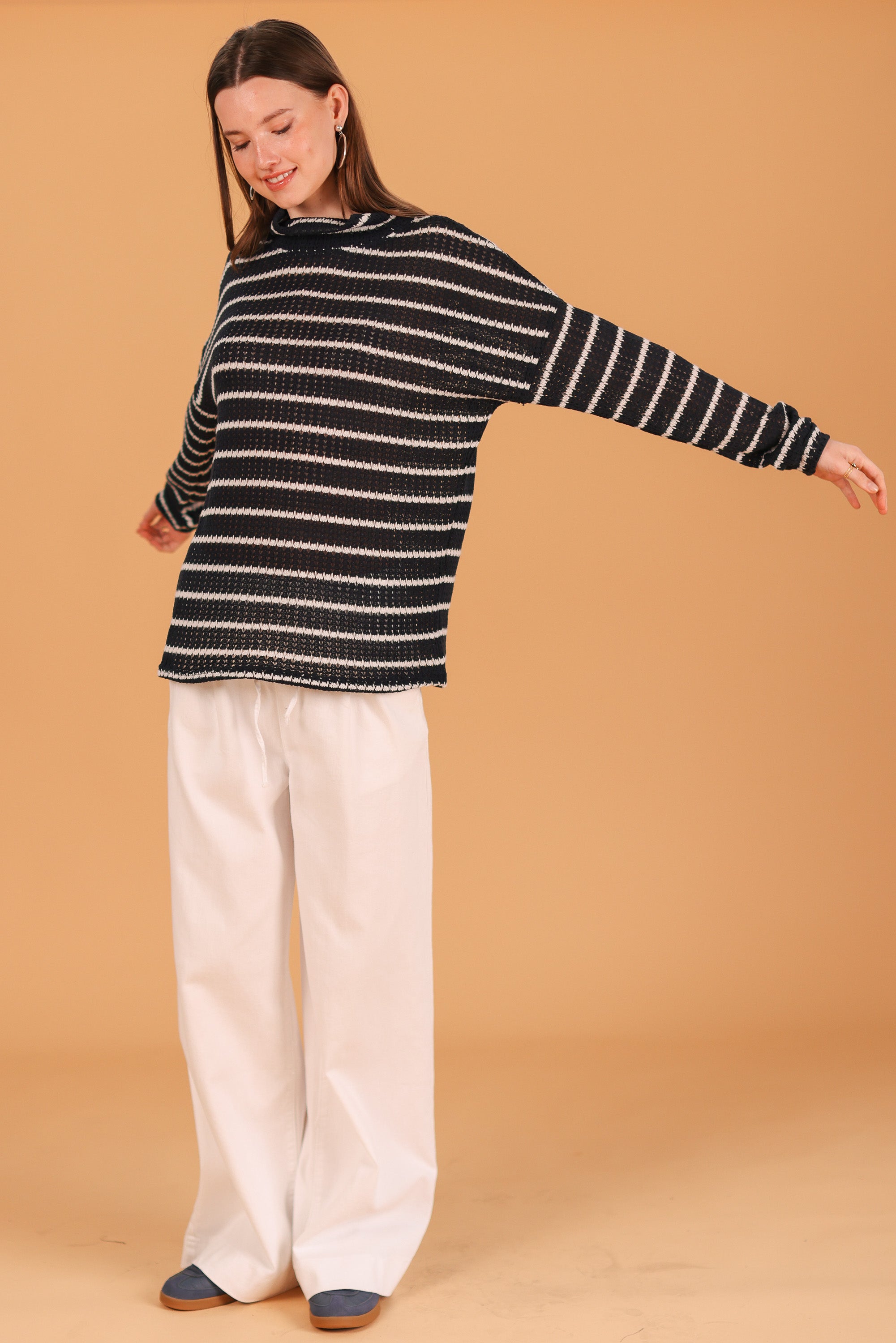 Denim Pants Navea White