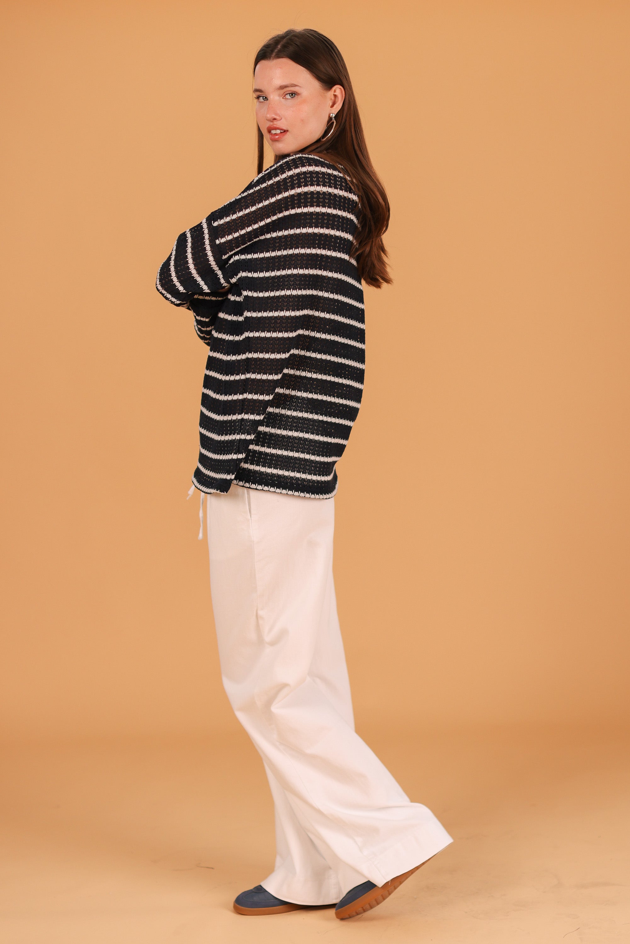 Denim Pants Navea White