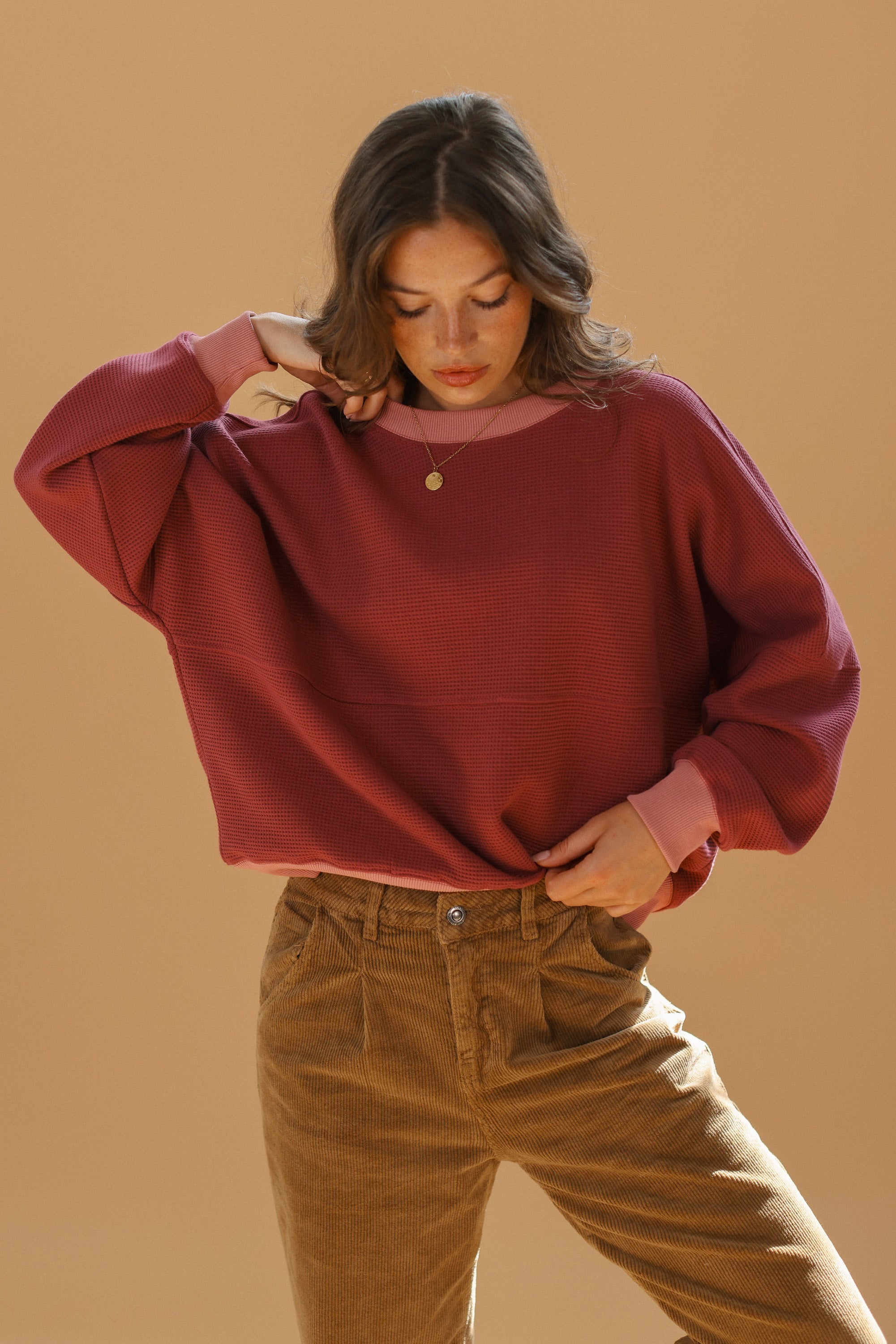 Sweater Aldina Rouge