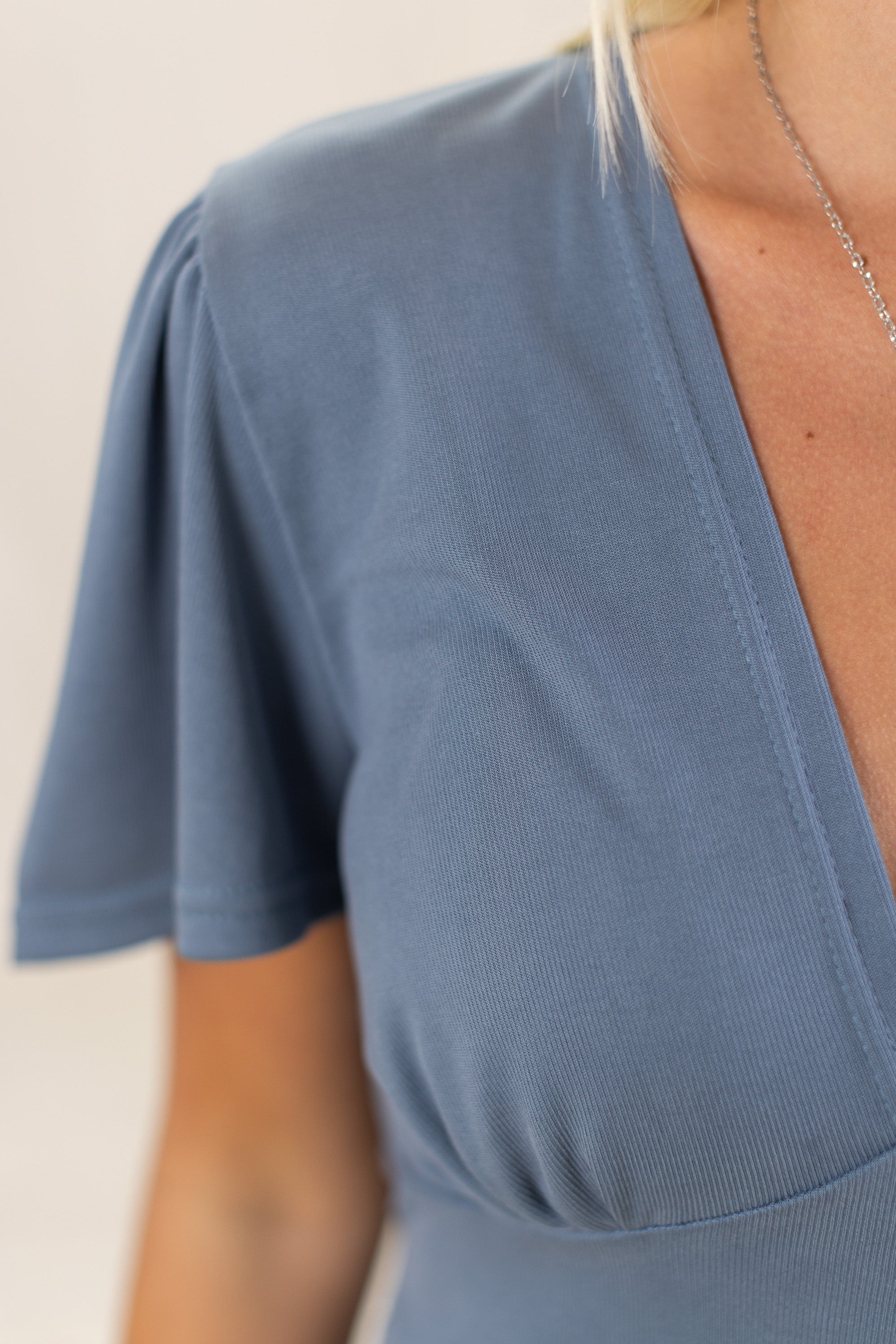 Dress Isalea Dusty Blue