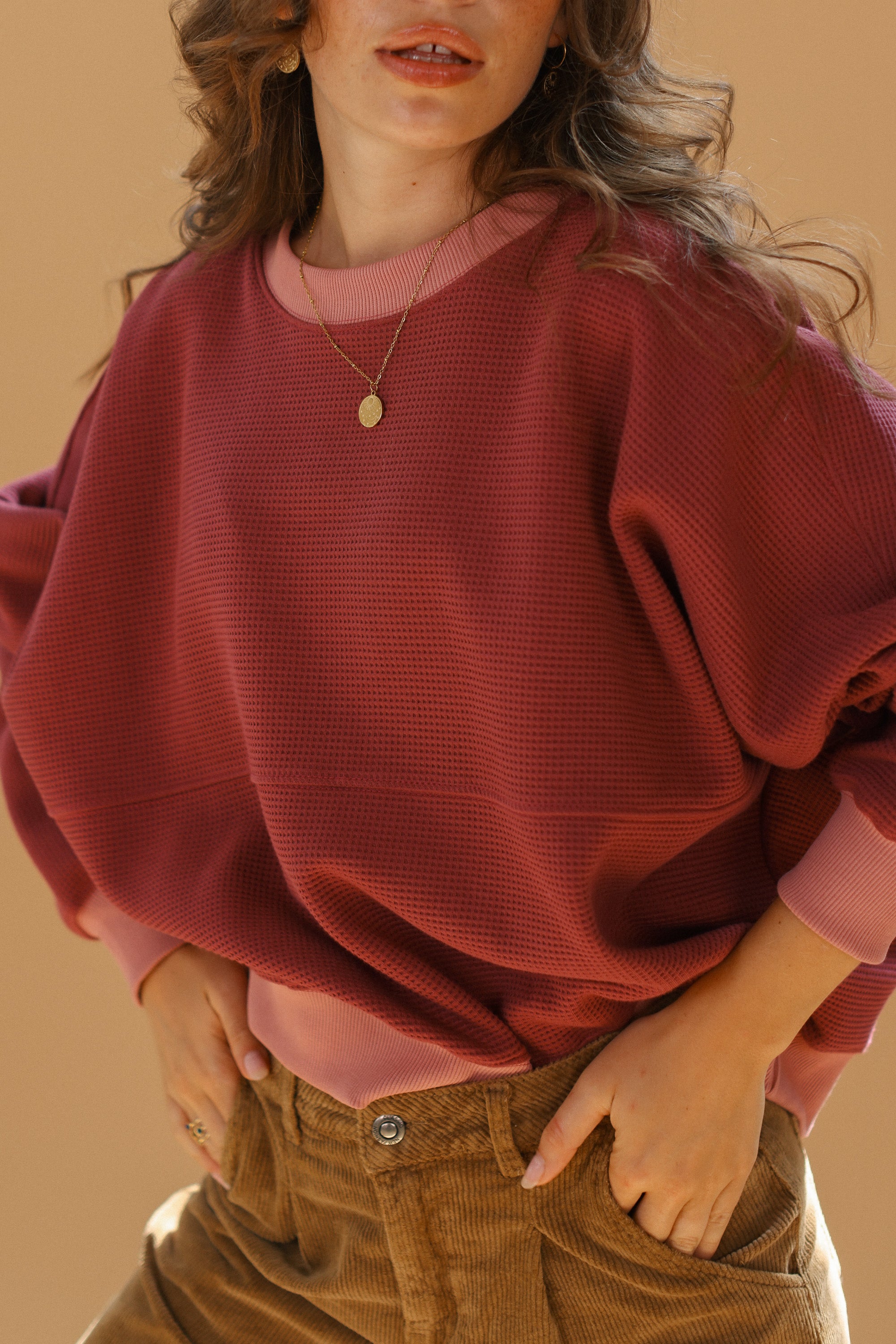 Sweater Aldina Rouge