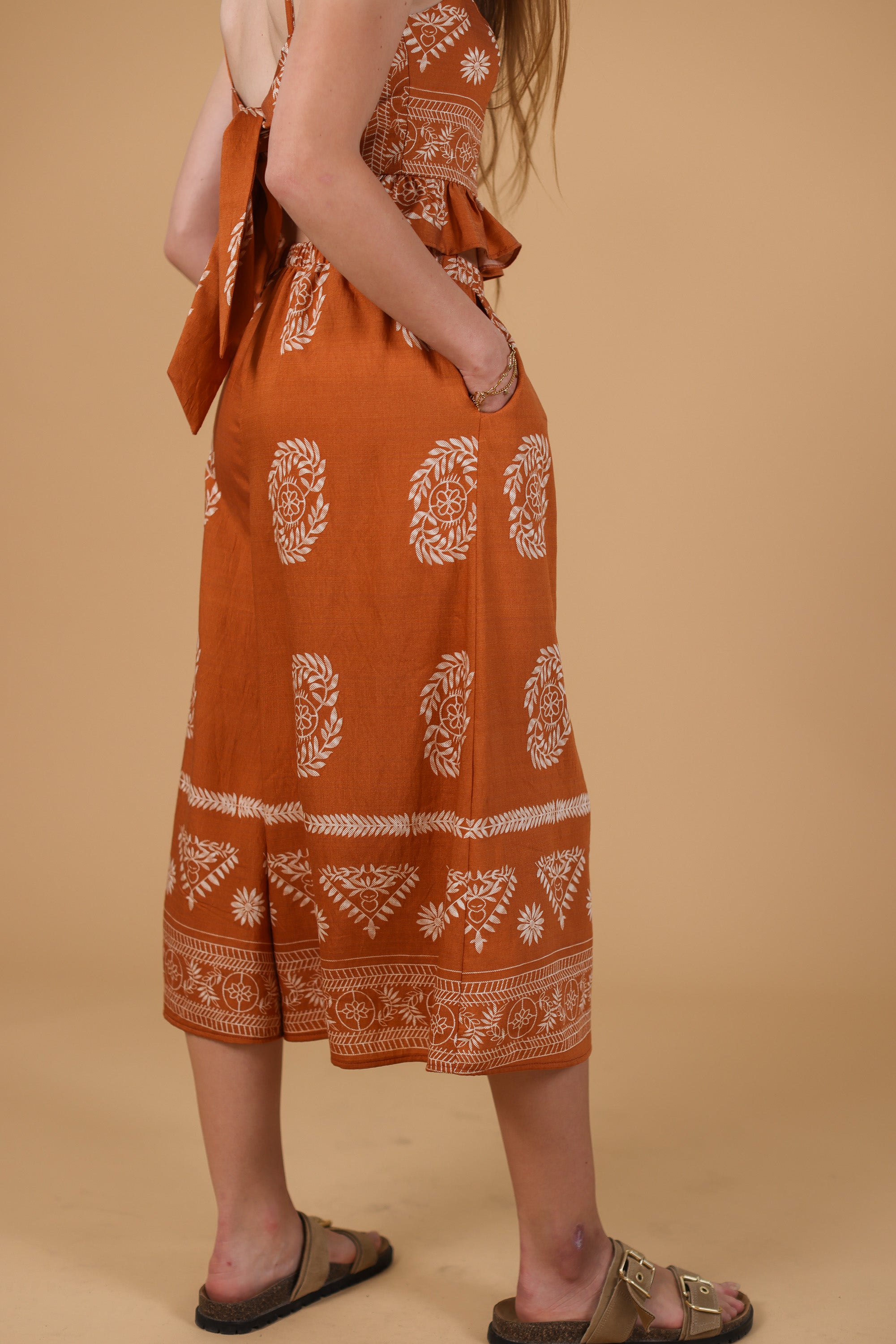 Jupe Culotte Jessie Terrakotta Boho