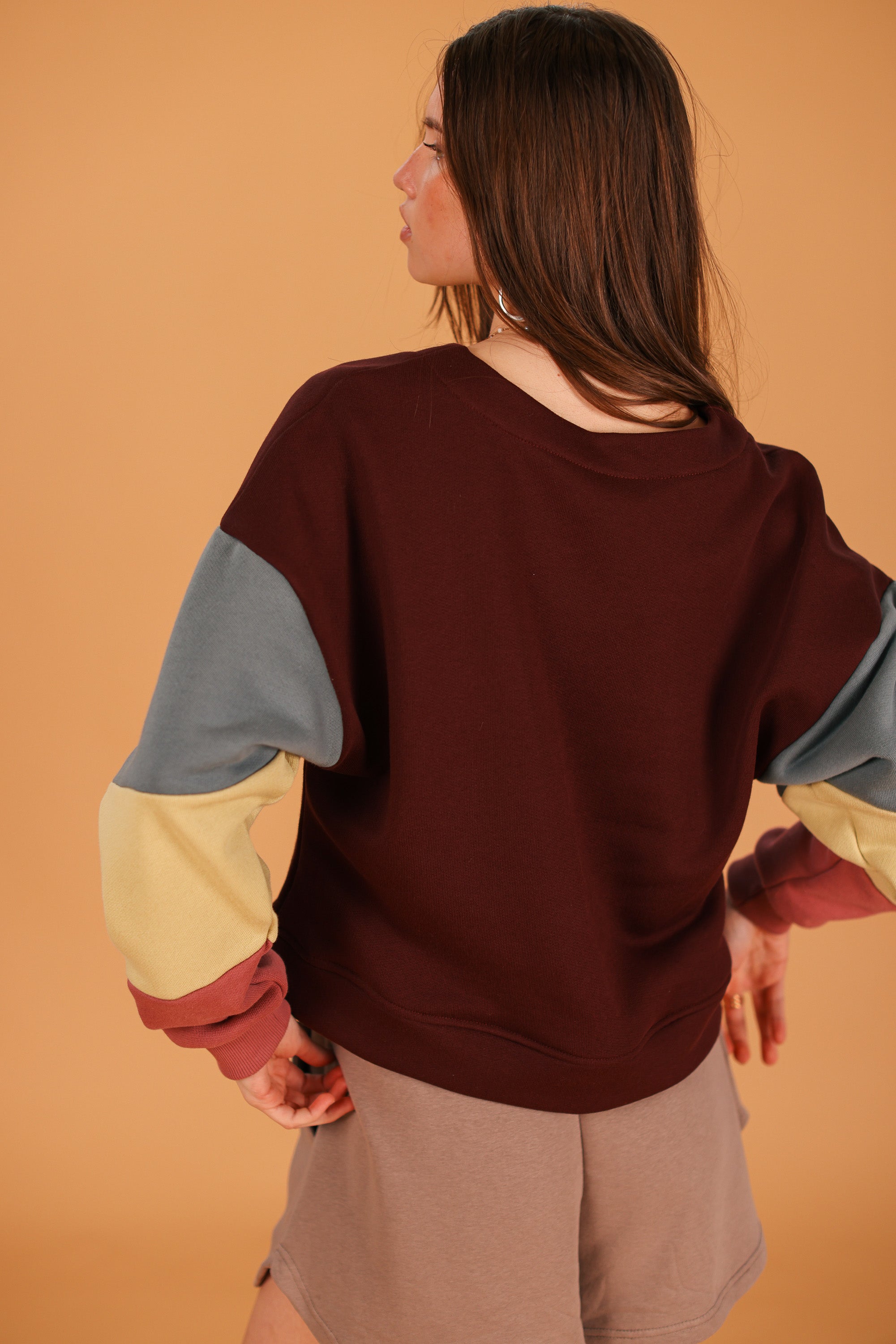 Sweater Happy In Purple