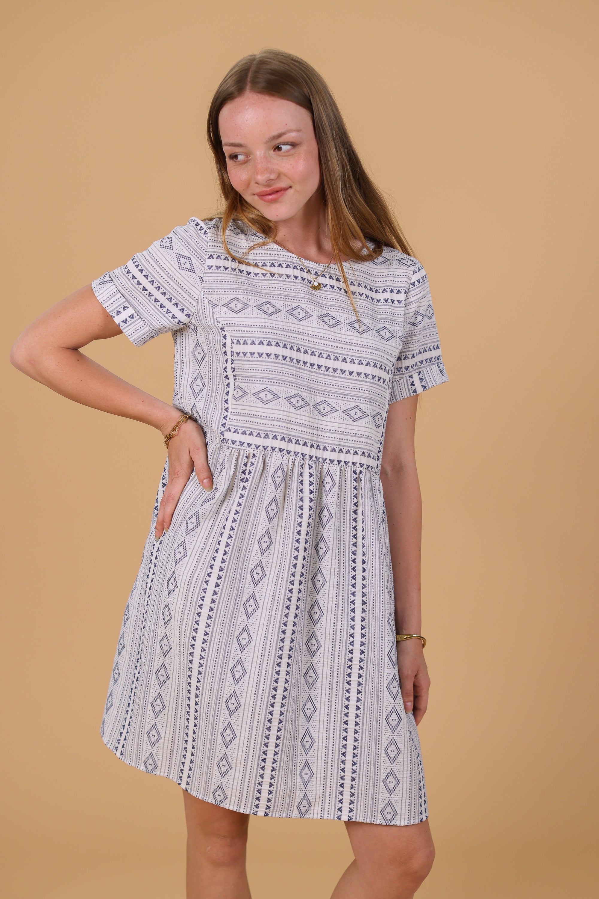 Dress Isla Geometric Stripes