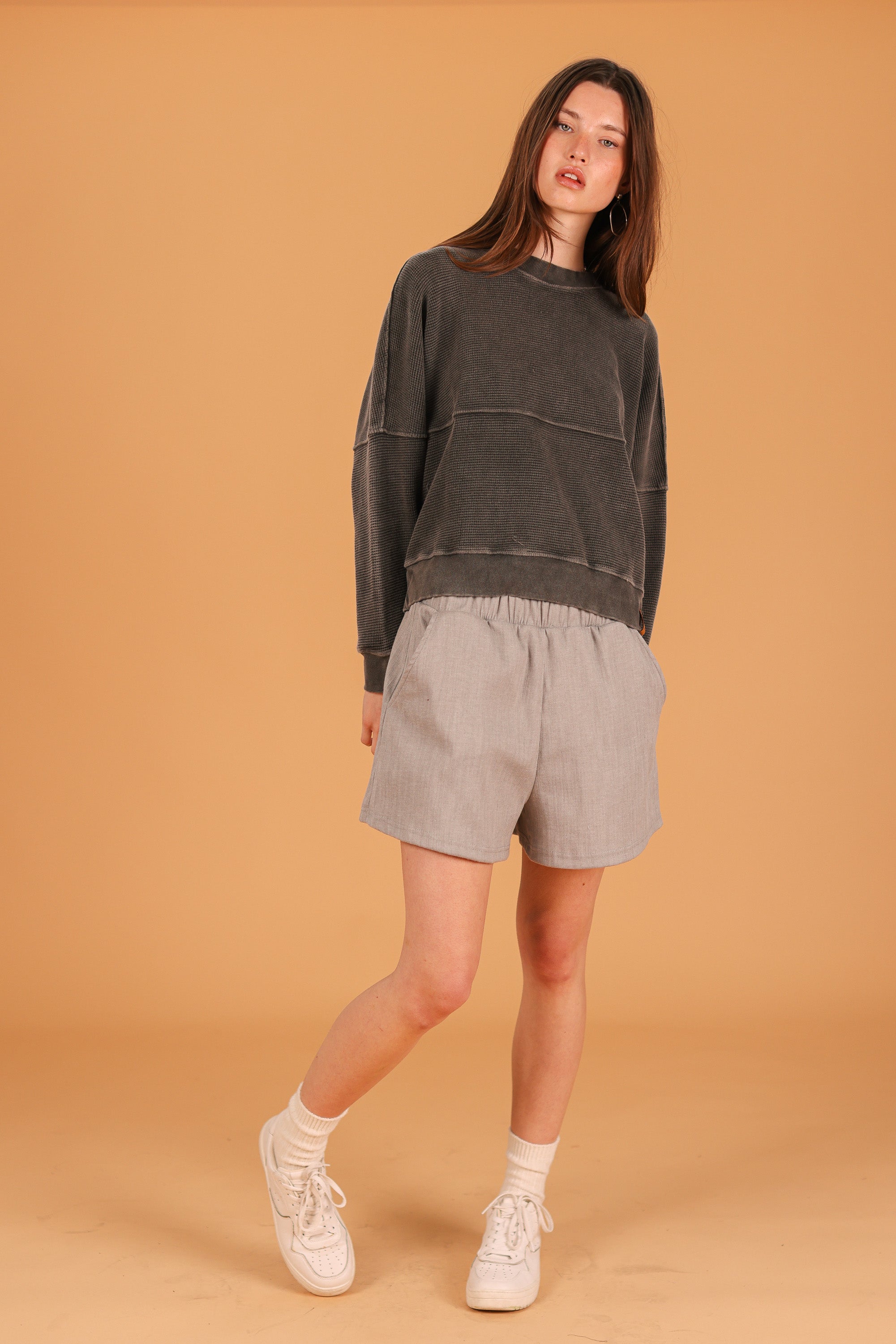 Shorts Ember Denim Grey