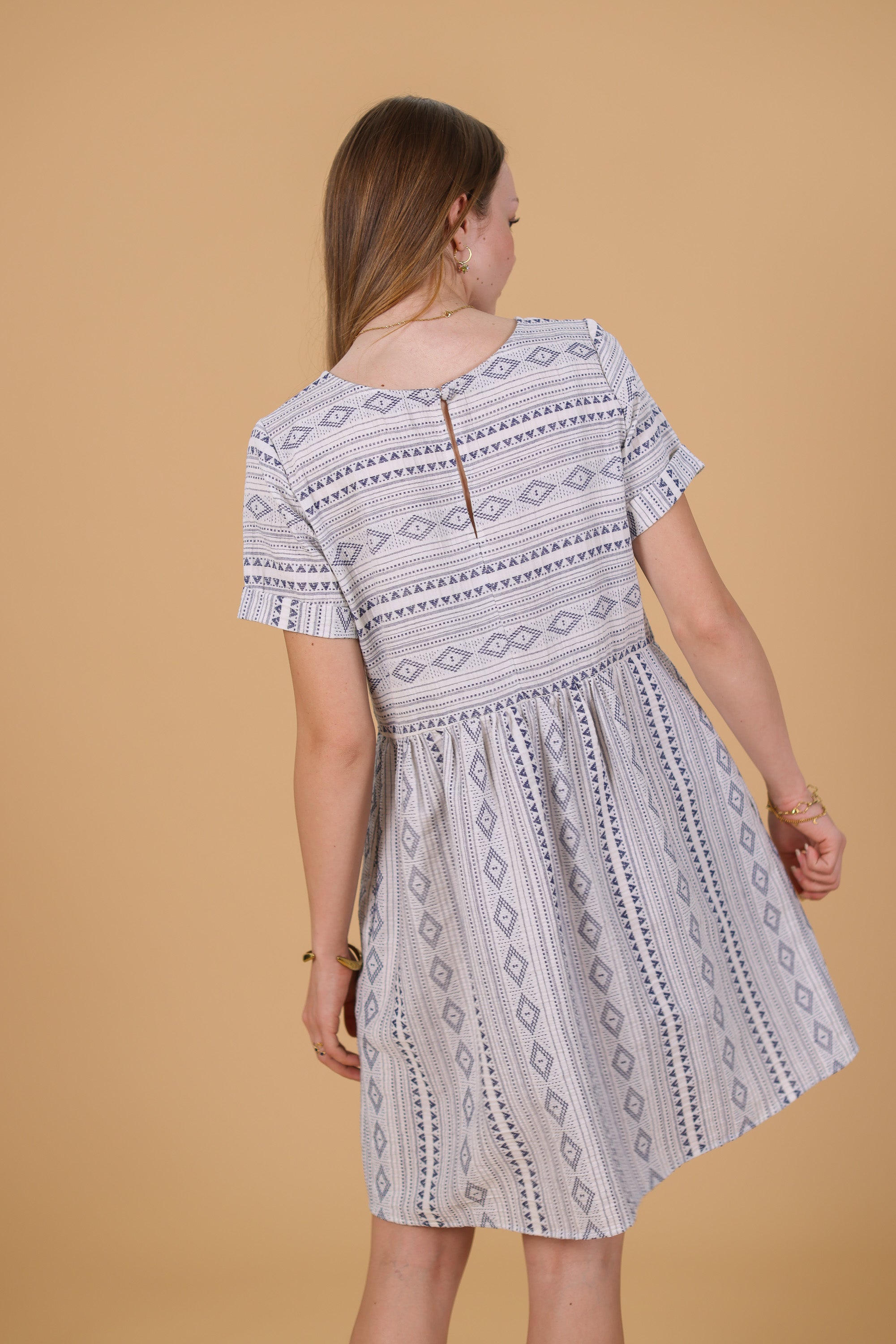 Dress Isla Geometric Stripes