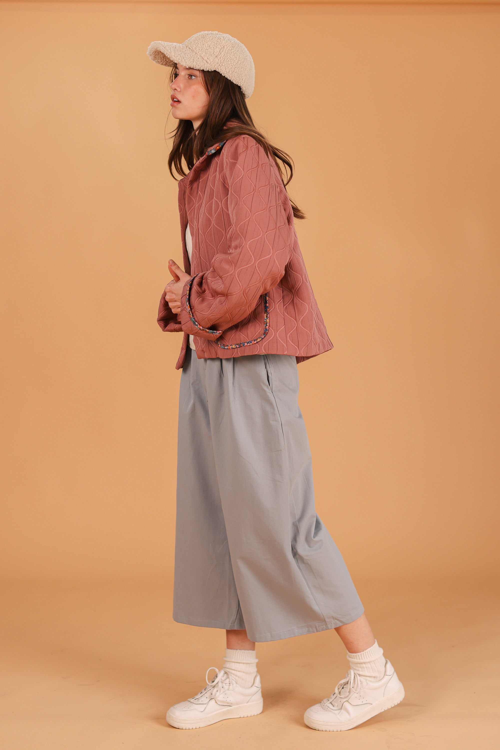 Jacket Bubbly Dusty Pink