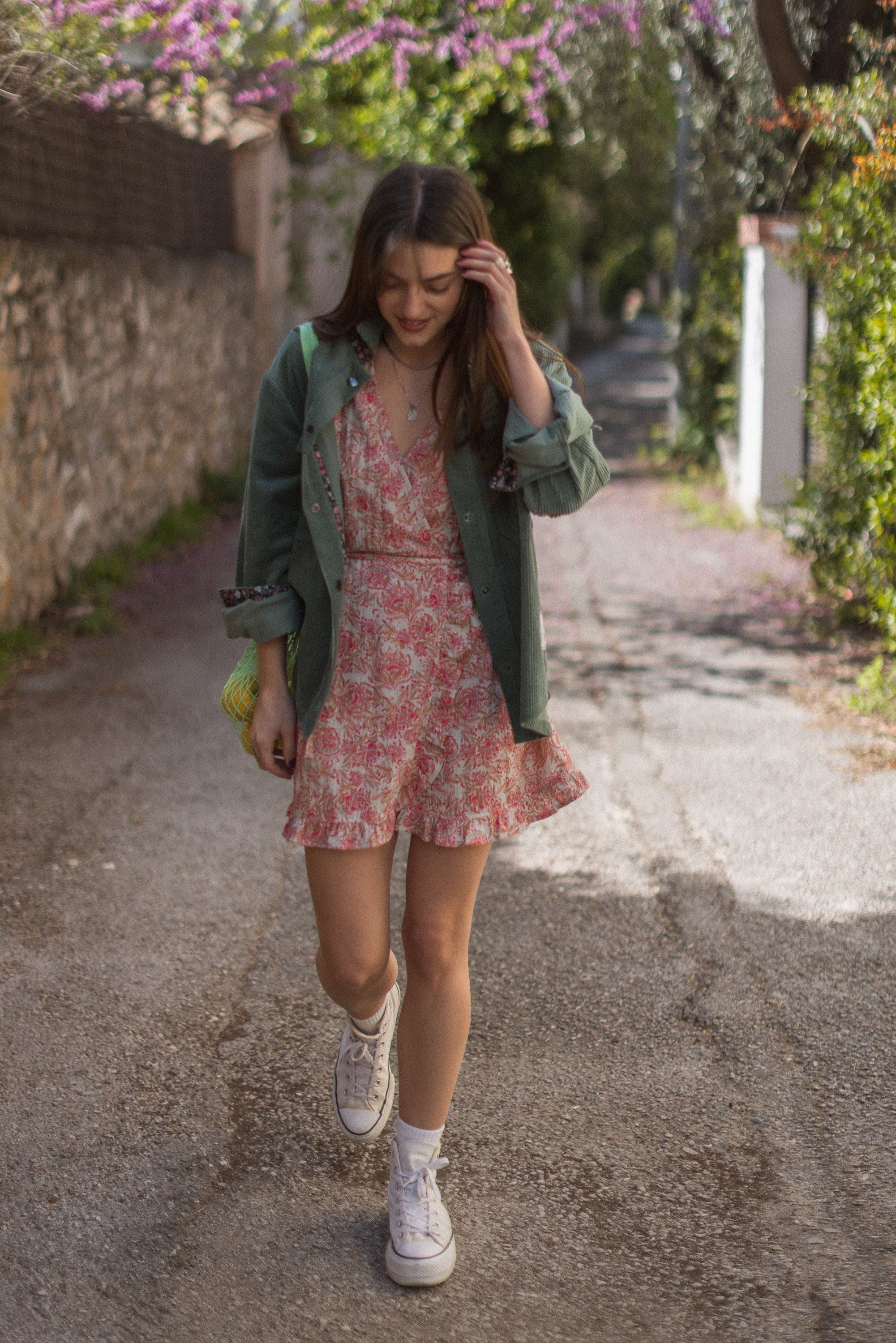 Dress Calaise Strawflowers