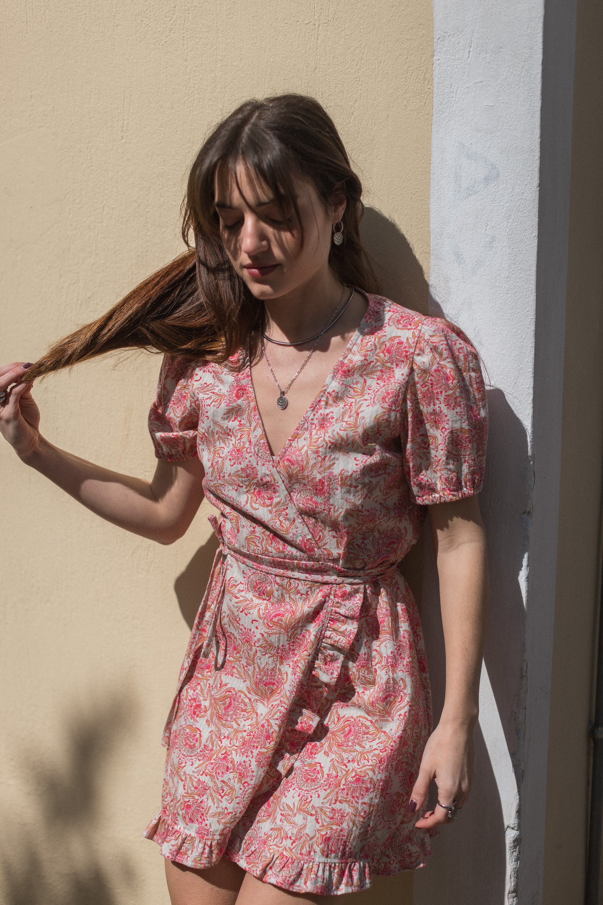 Dress Calaise Strawflowers