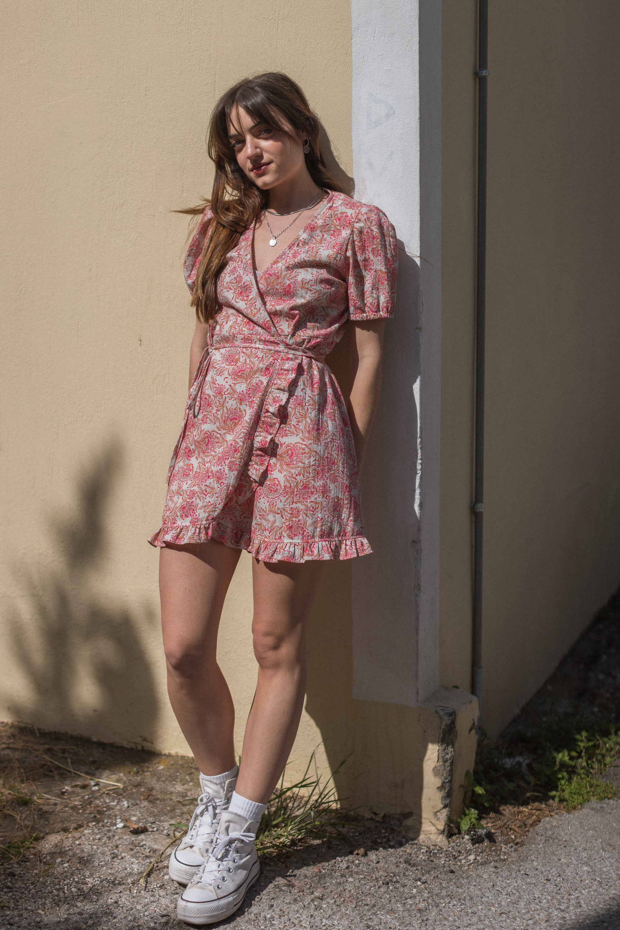 Dress Calaise Strawflowers