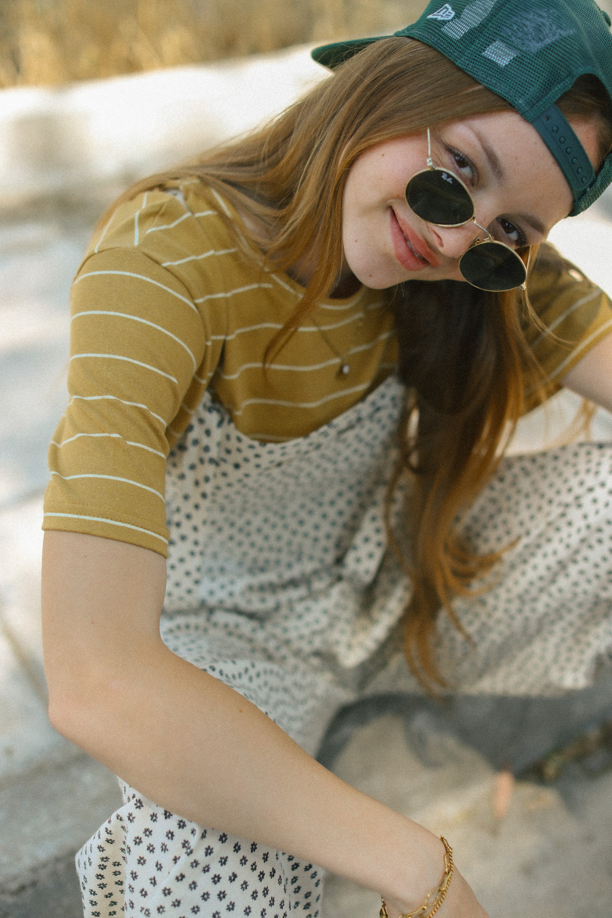 Top Kyra Send Gestreift