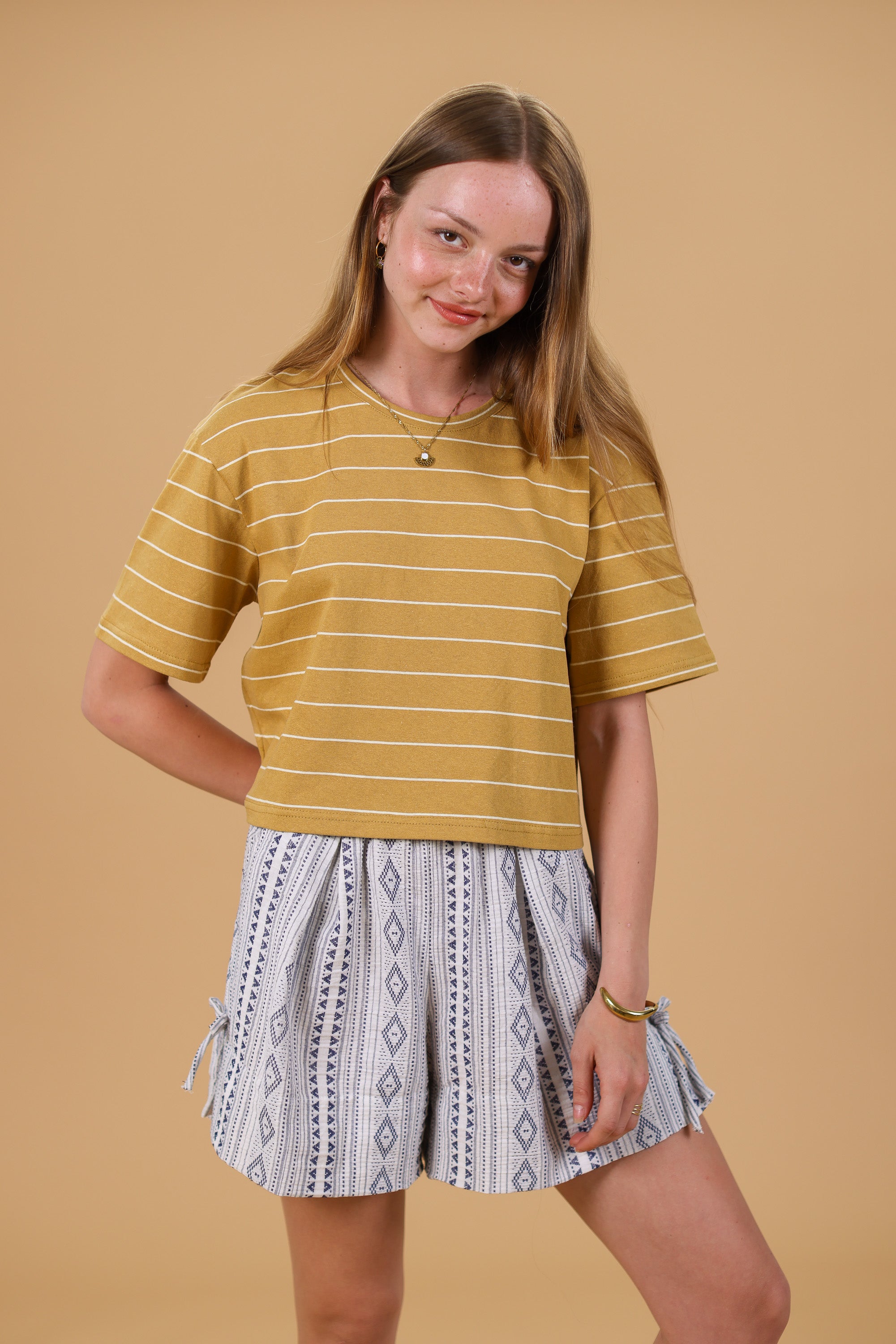 Top Kyra Send Gestreift