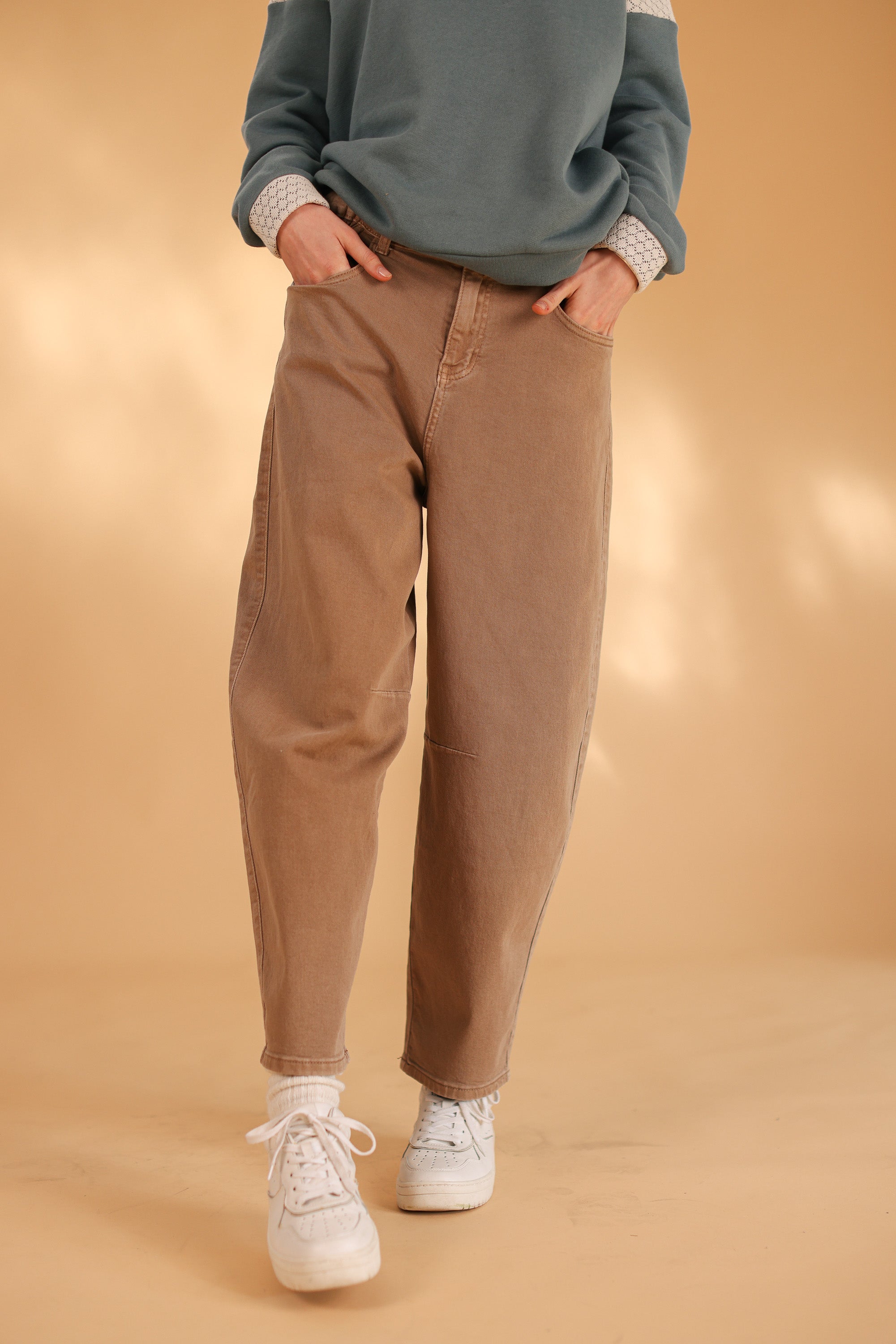 Denim Pants Wanda Camel