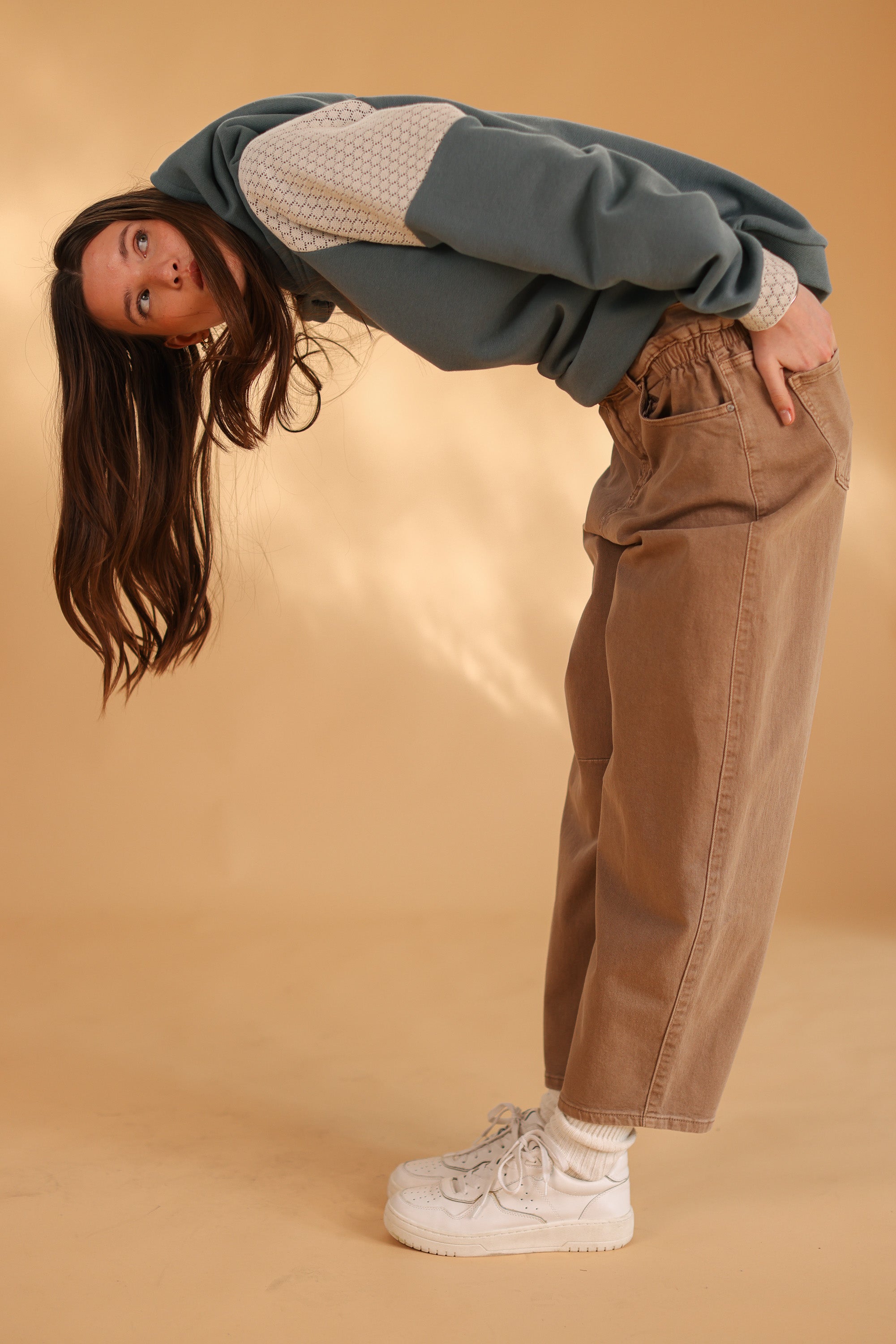 Denim Pants Wanda Camel