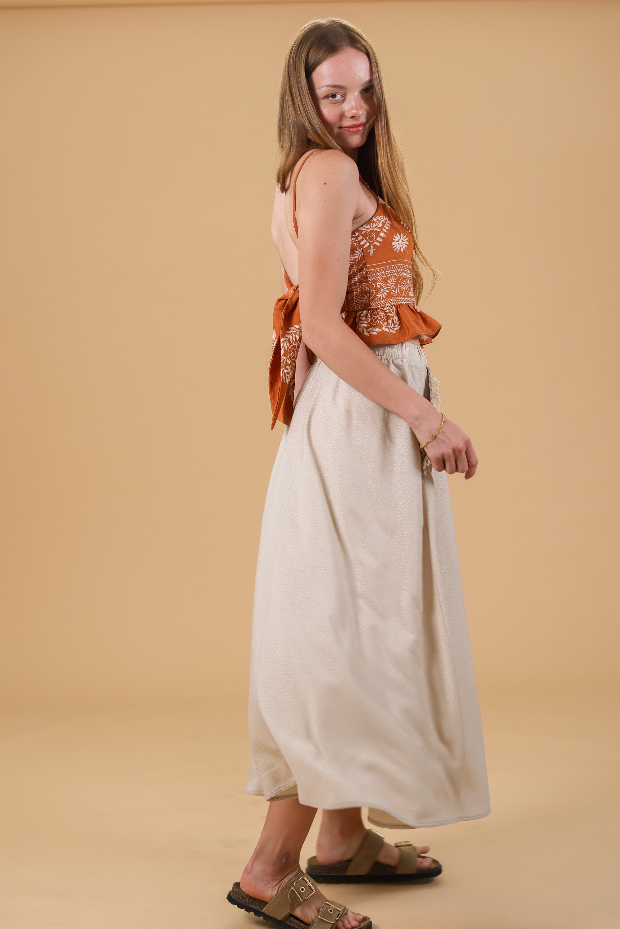 Skirt Melia Champagne