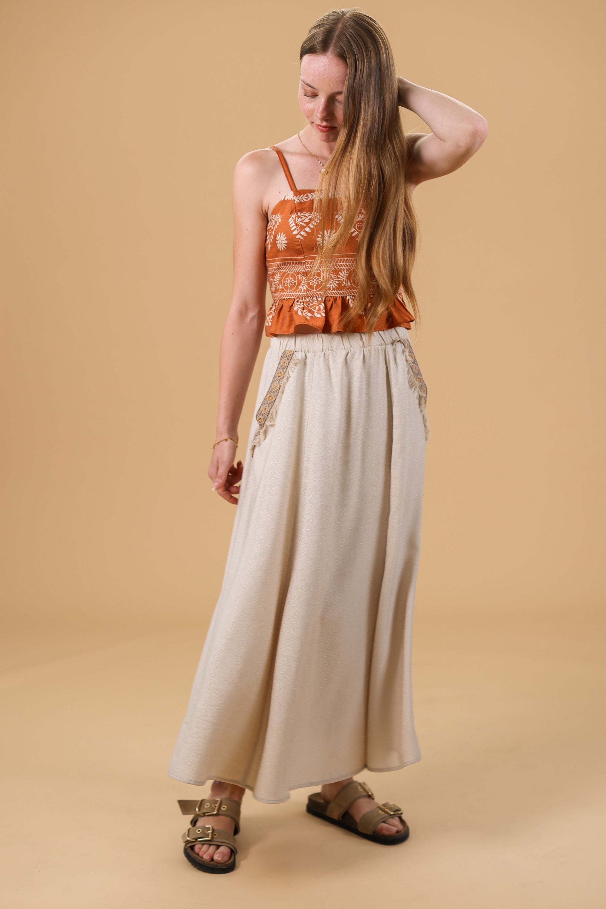 Skirt Melia Champagne