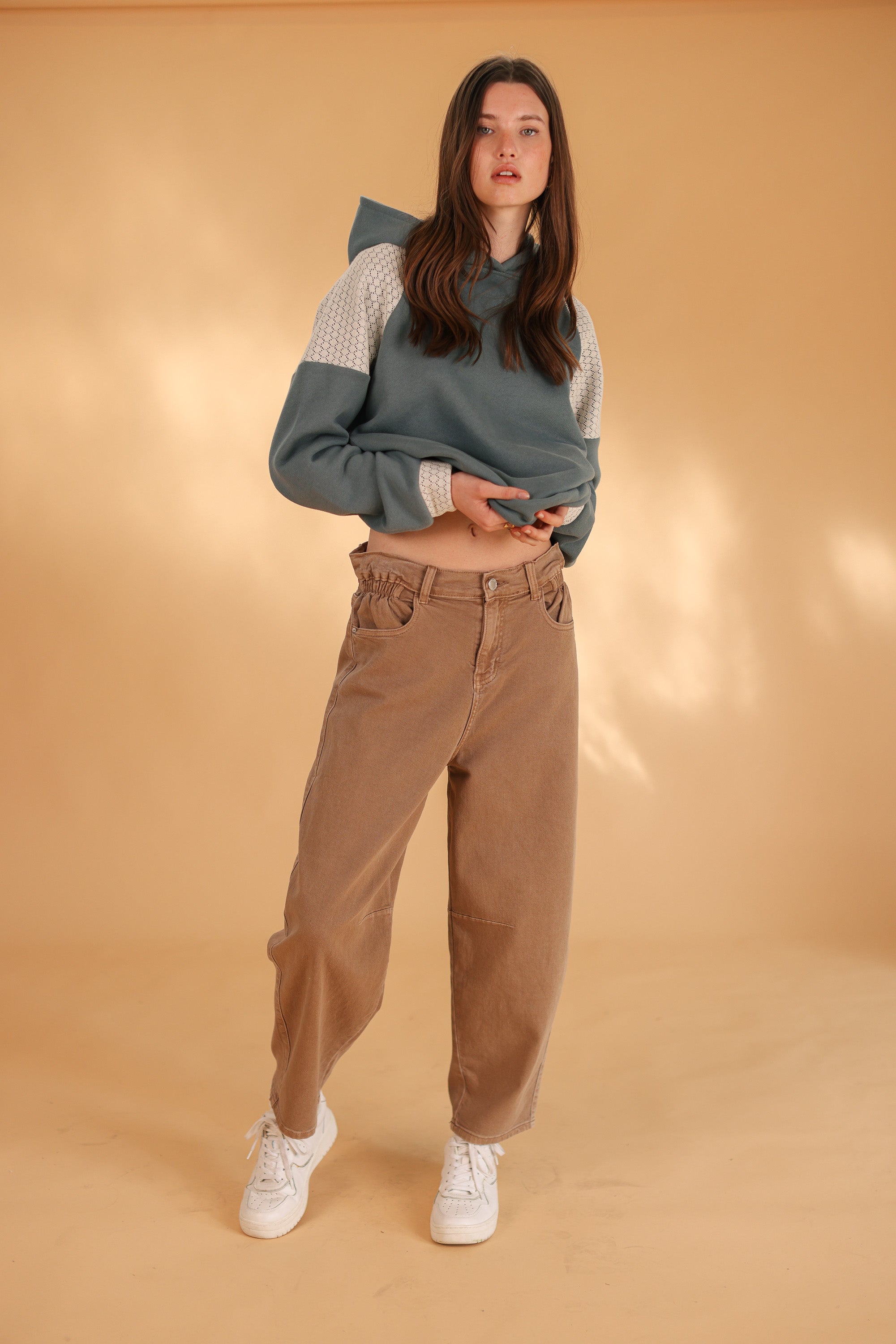 Denim Pants Wanda Camel