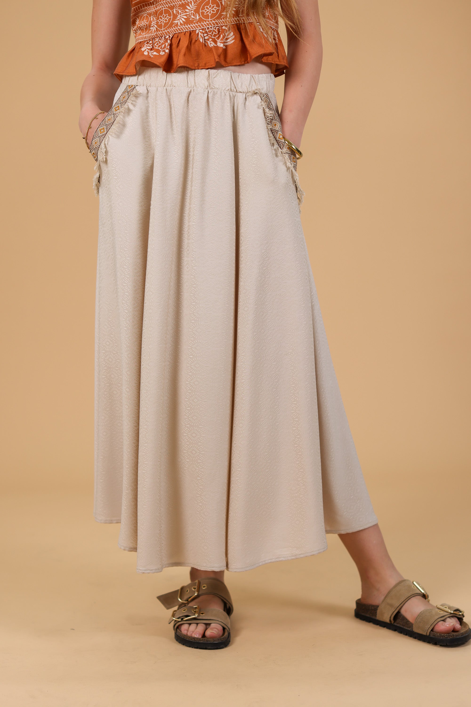 Skirt Melia Champagne