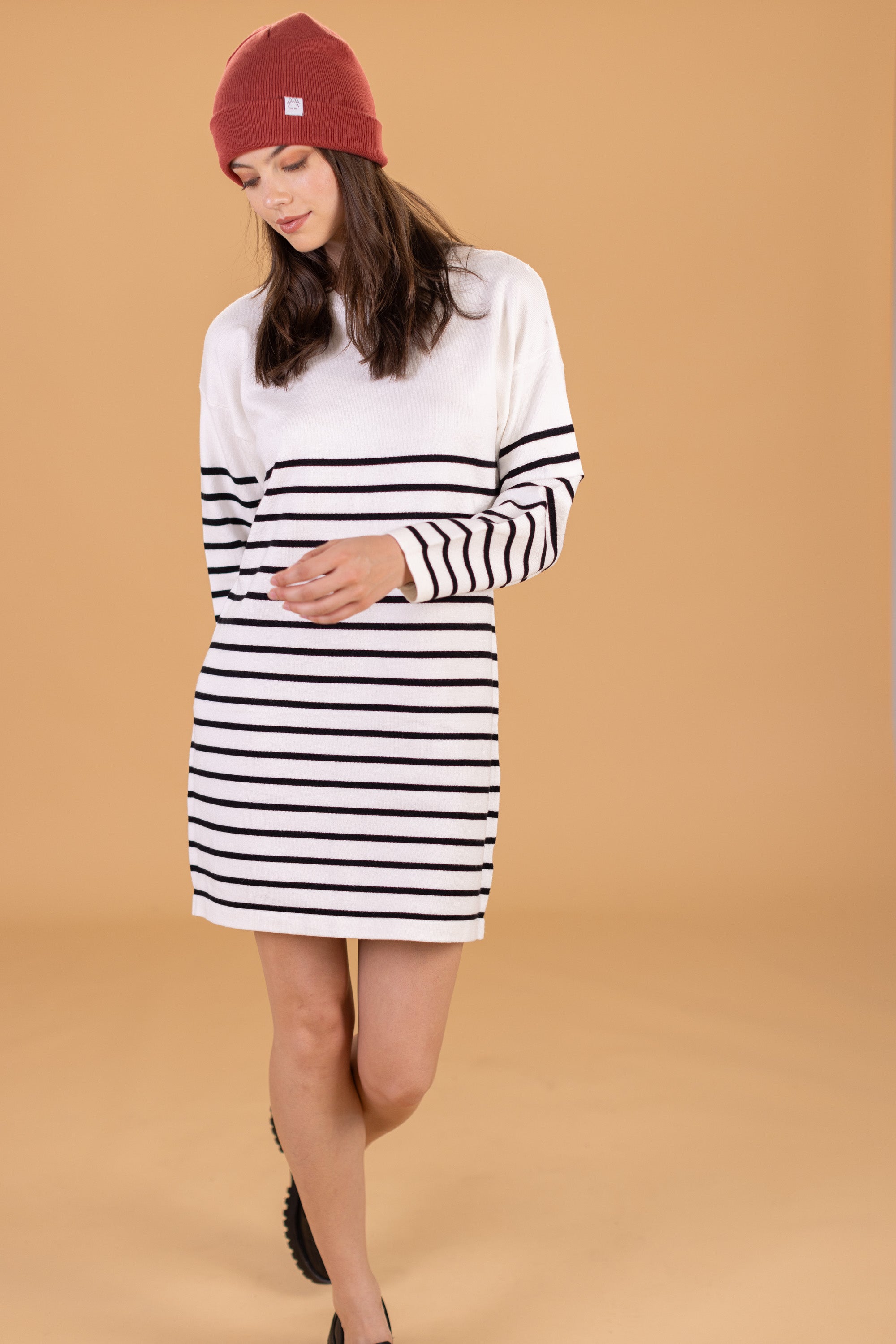 Dress Claude Stripes White