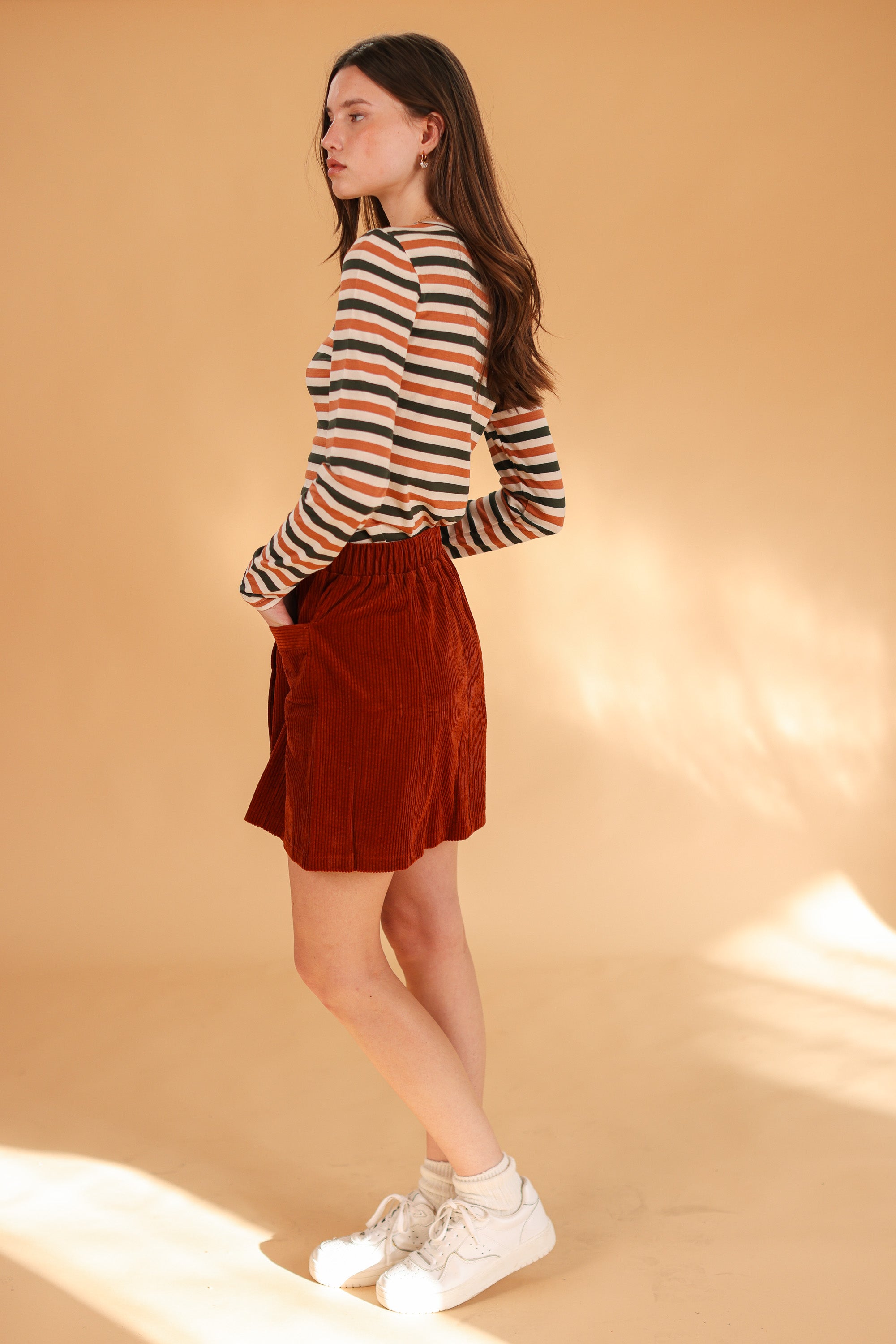 Top Marlena Rustic Stripes