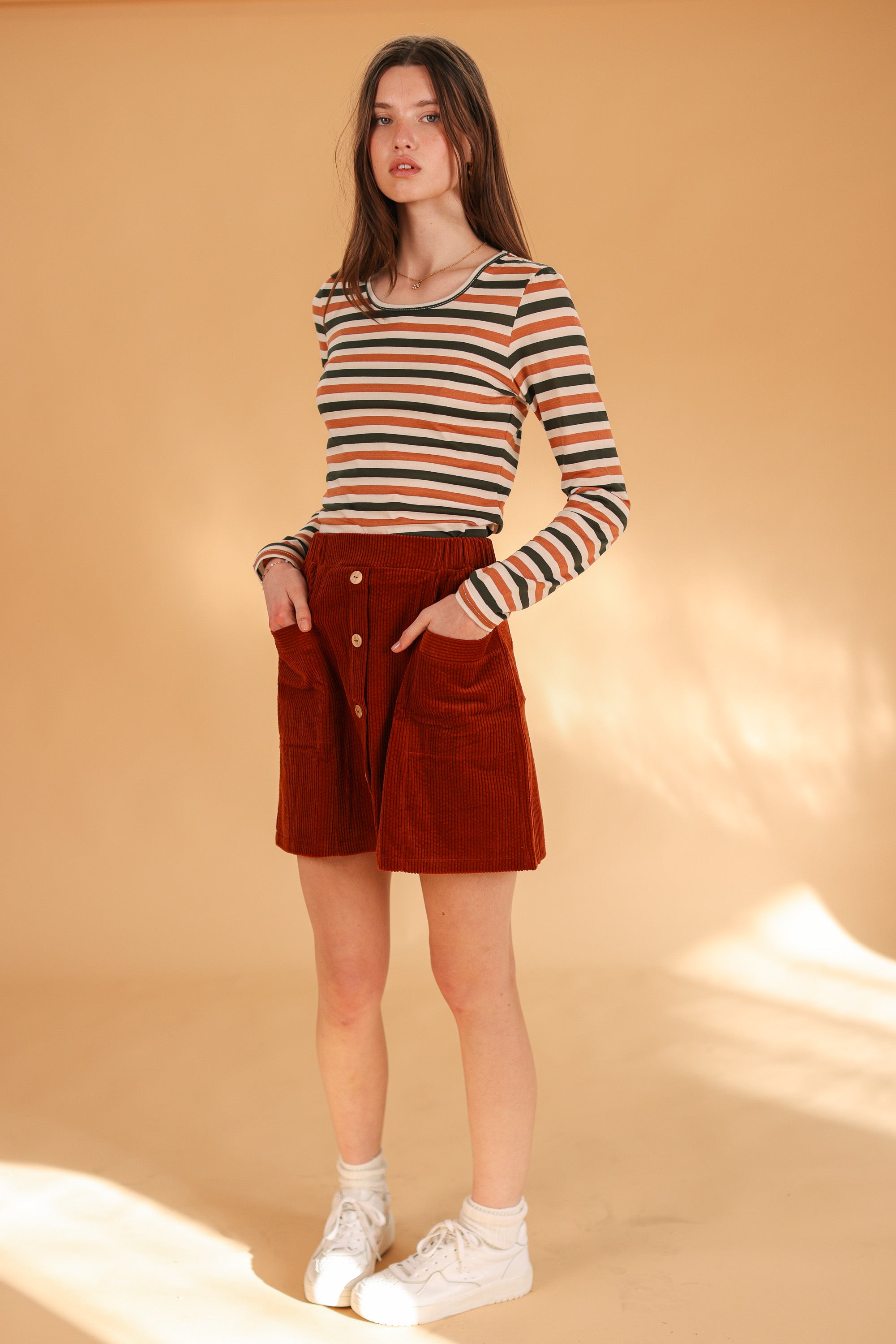 Top Marlena Rustic Stripes