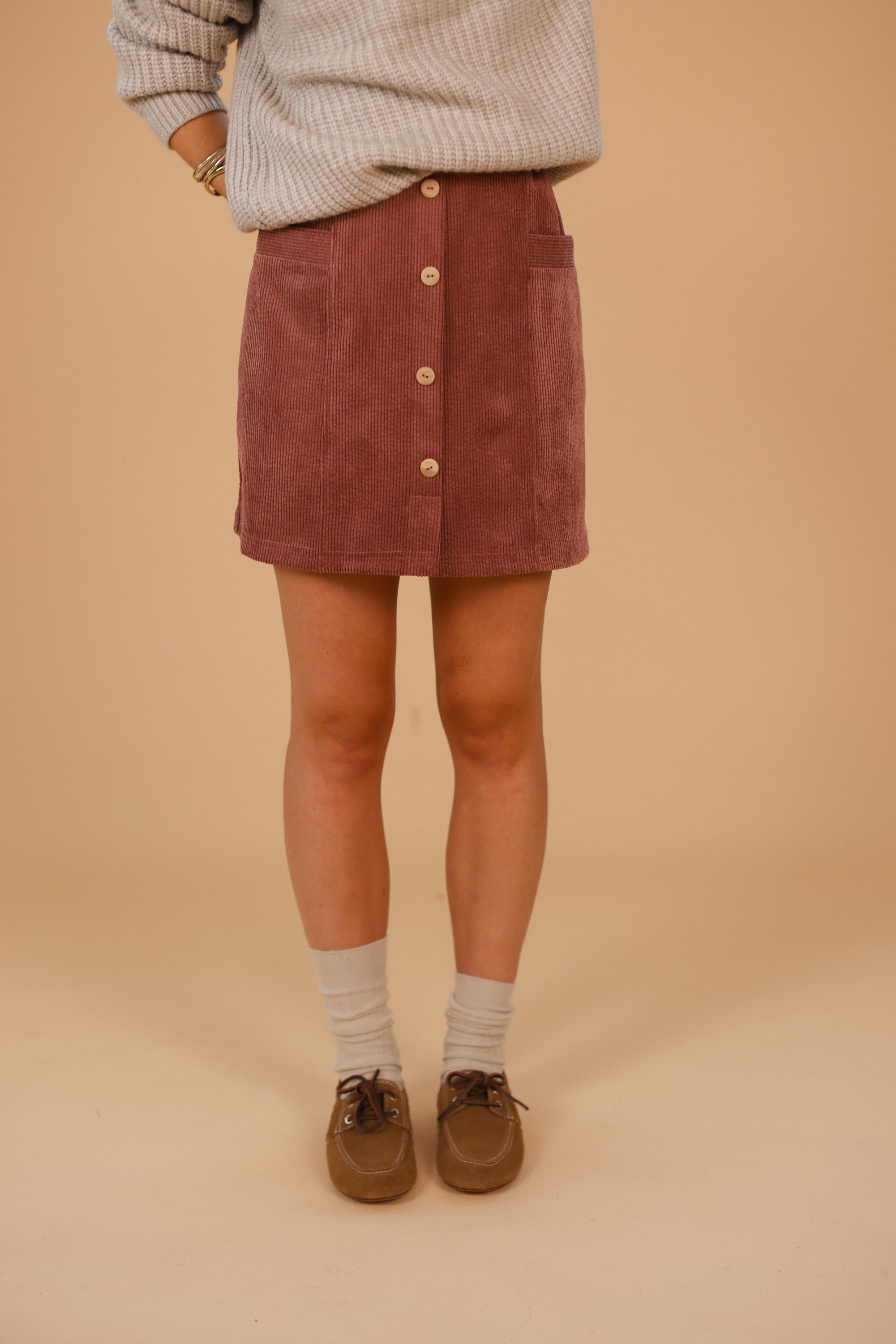 Skirt Maxine Dusty Pink