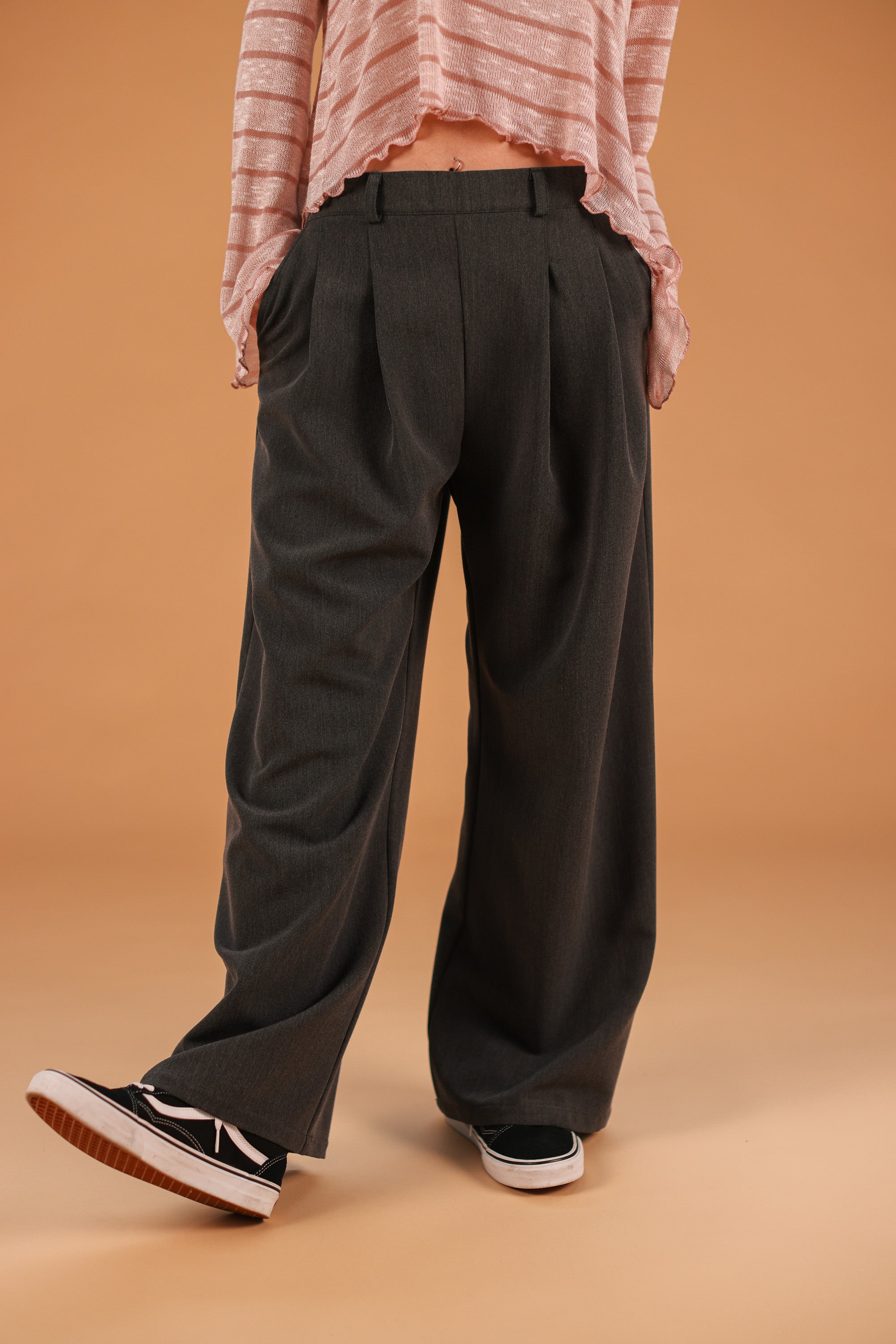 Trousers Vina Charcoal Grey