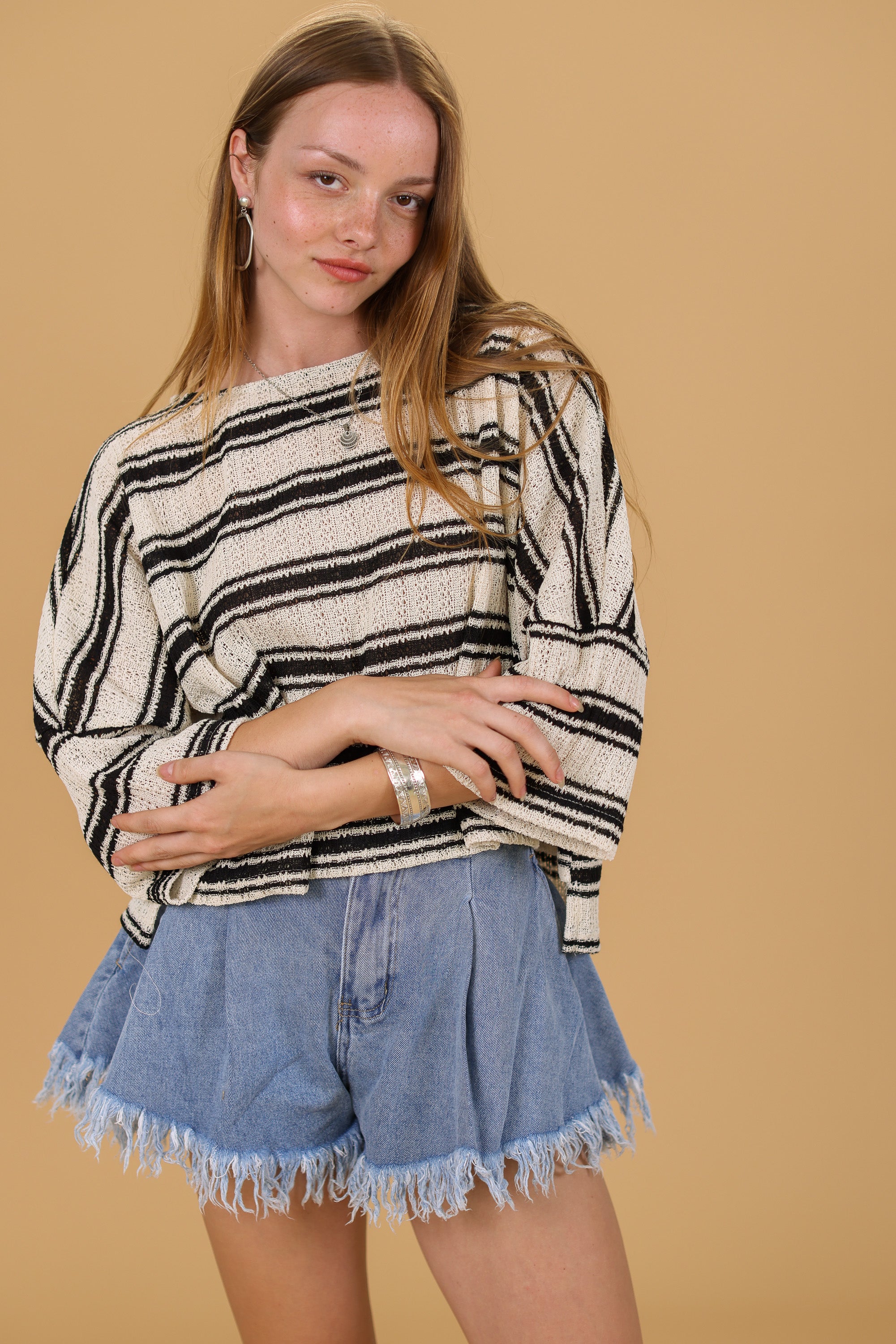 Stricktop Aelia Streifen