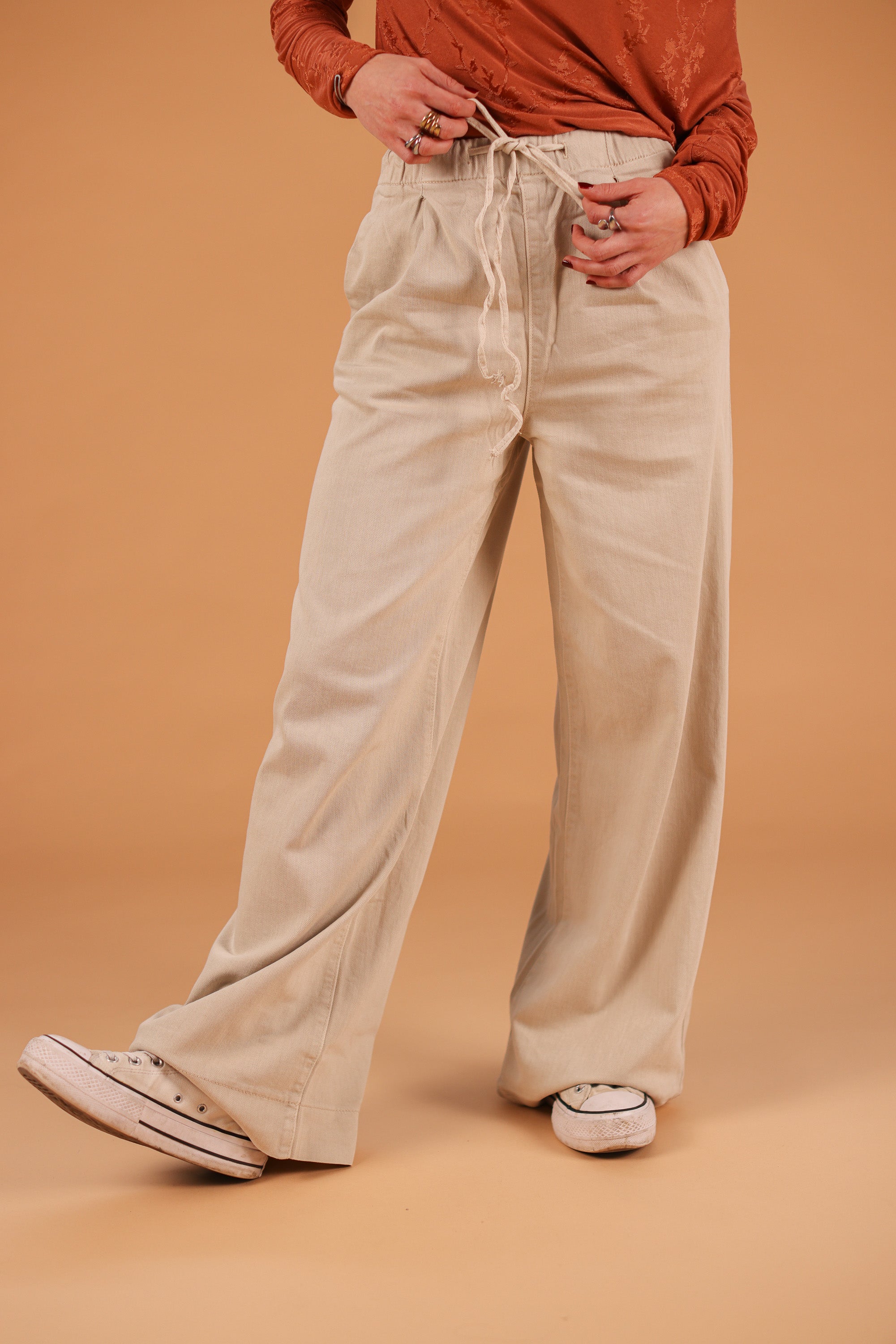 Denim Pants Navea Beige