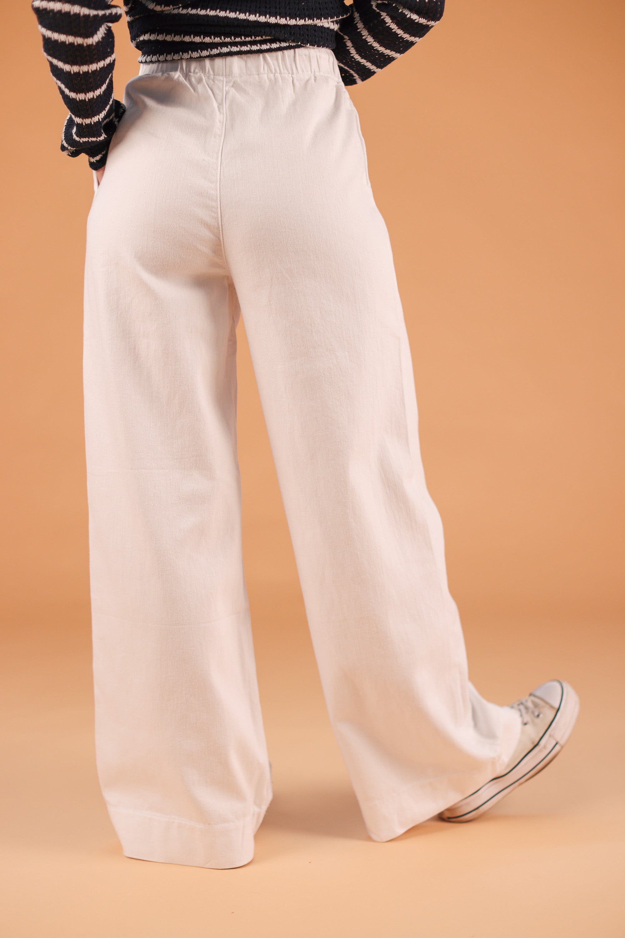 Denim Pants Navea White