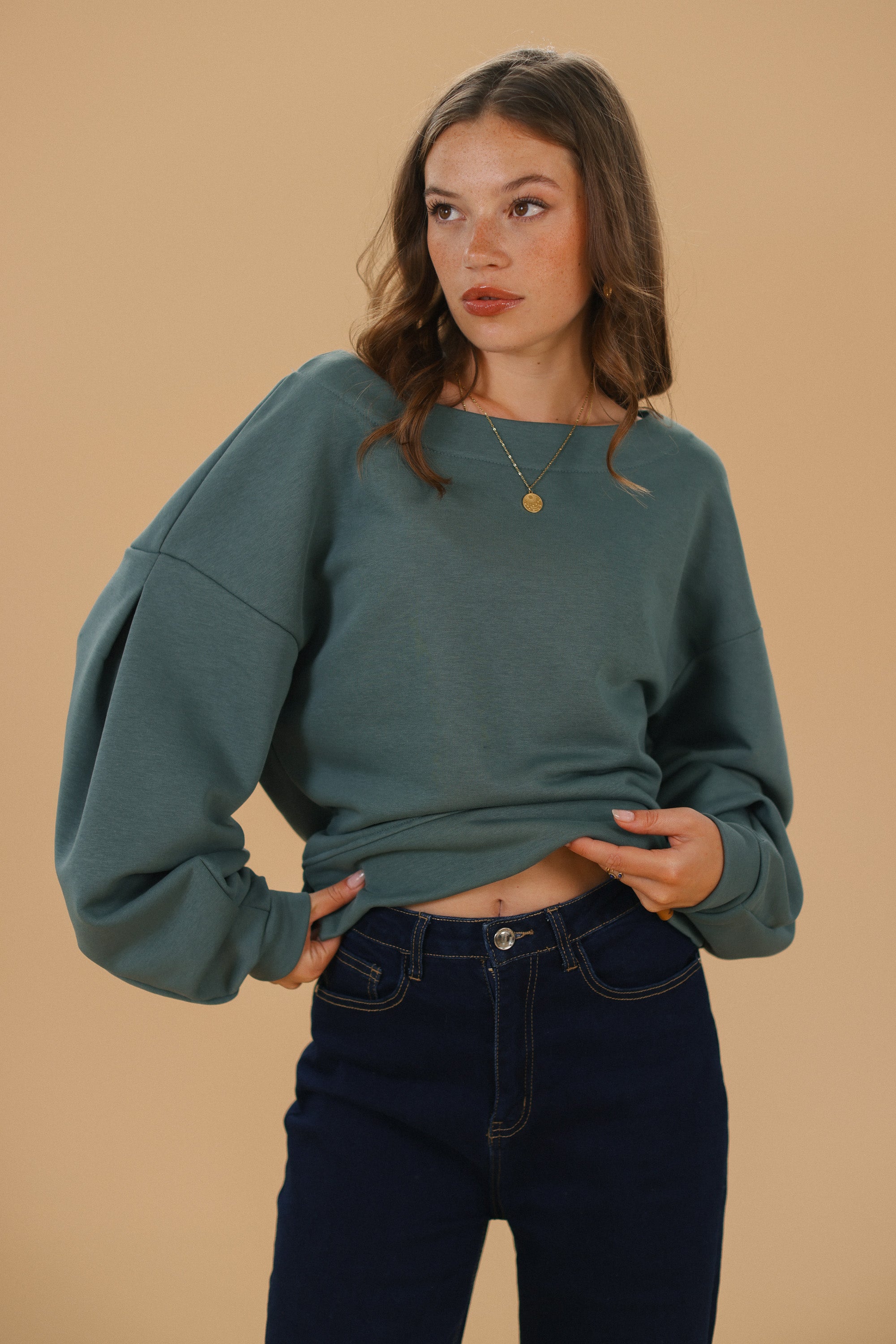 Sweater Caelia Green