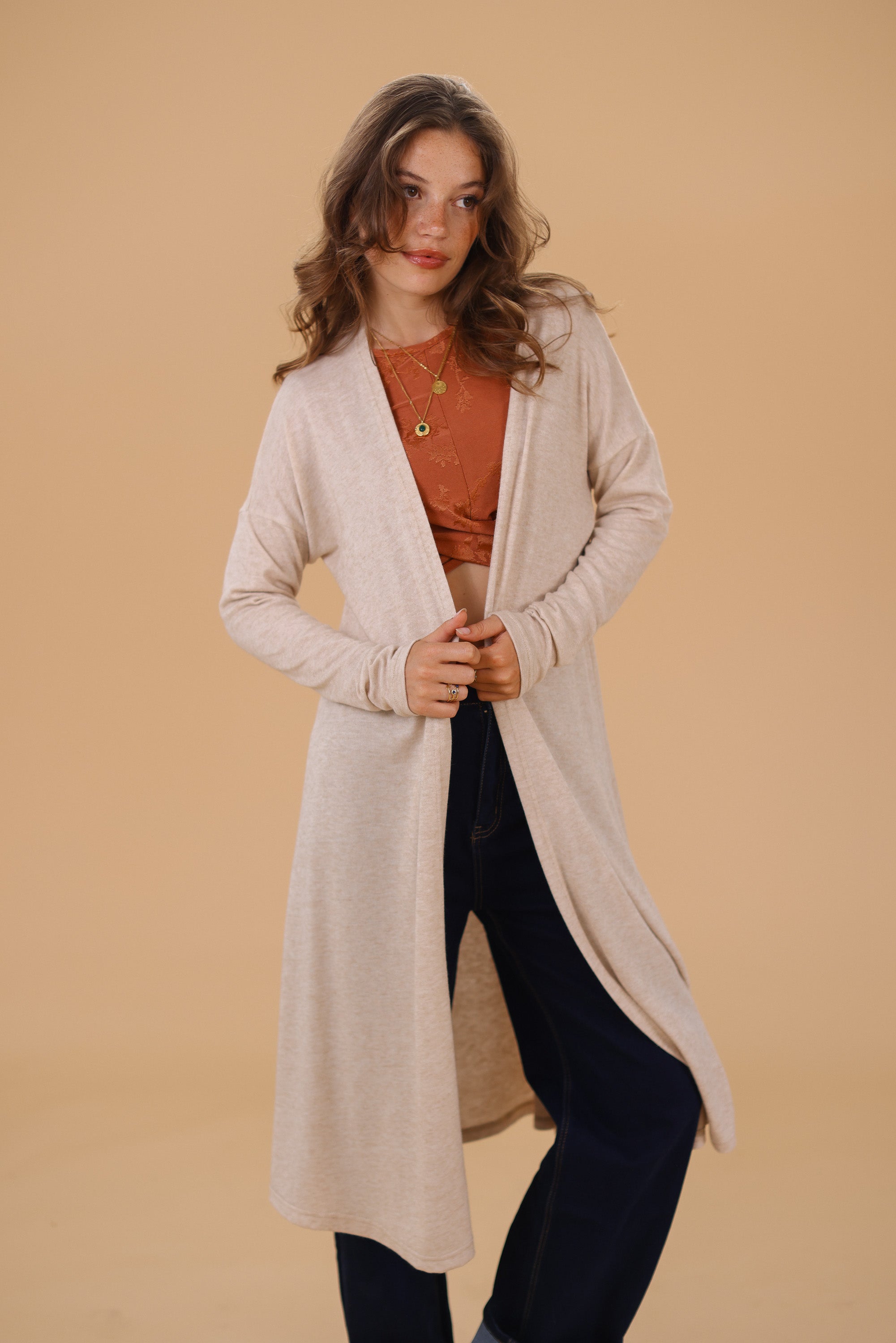 Cardigan Aveline Ecru