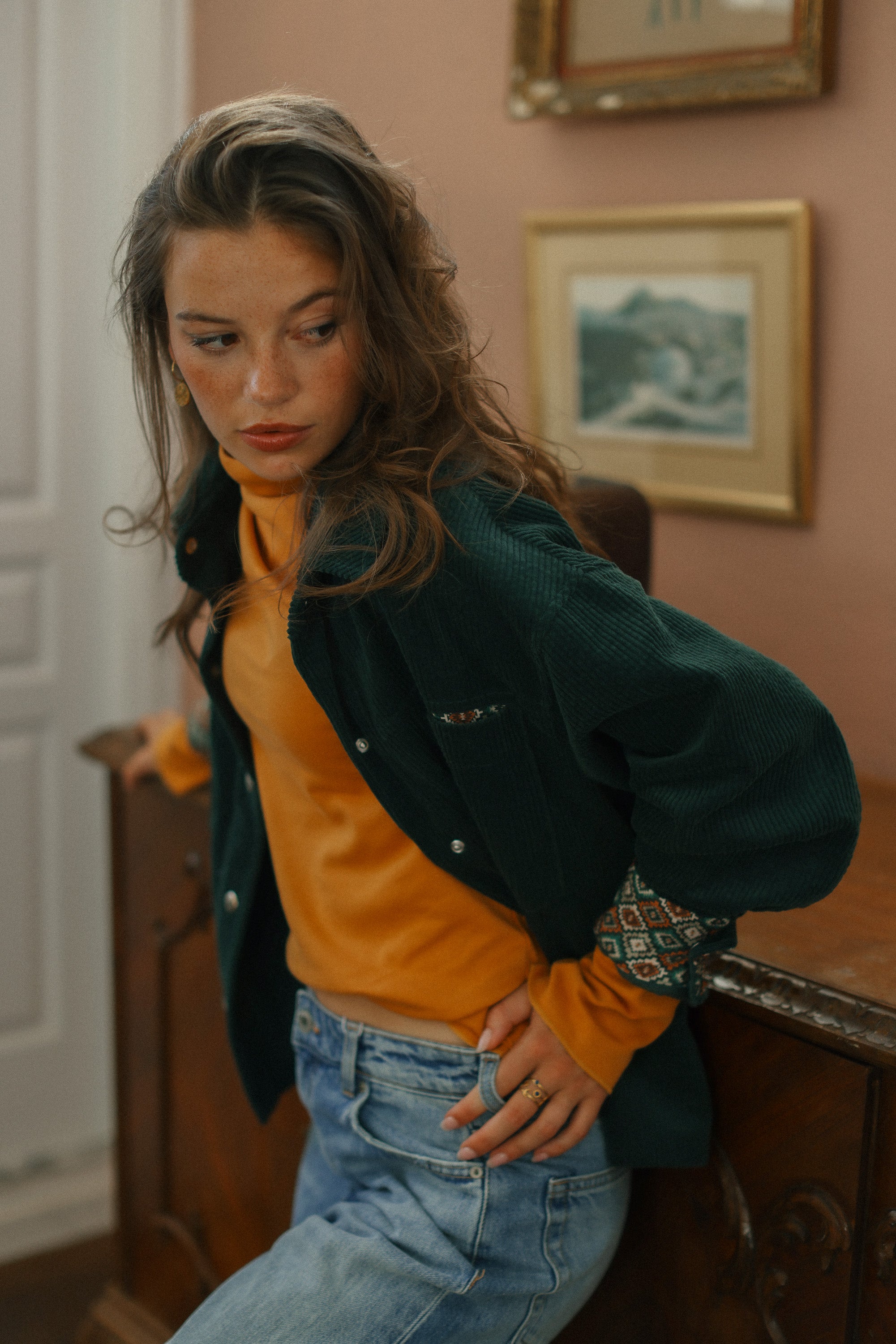 Jacket Calla Dark Green