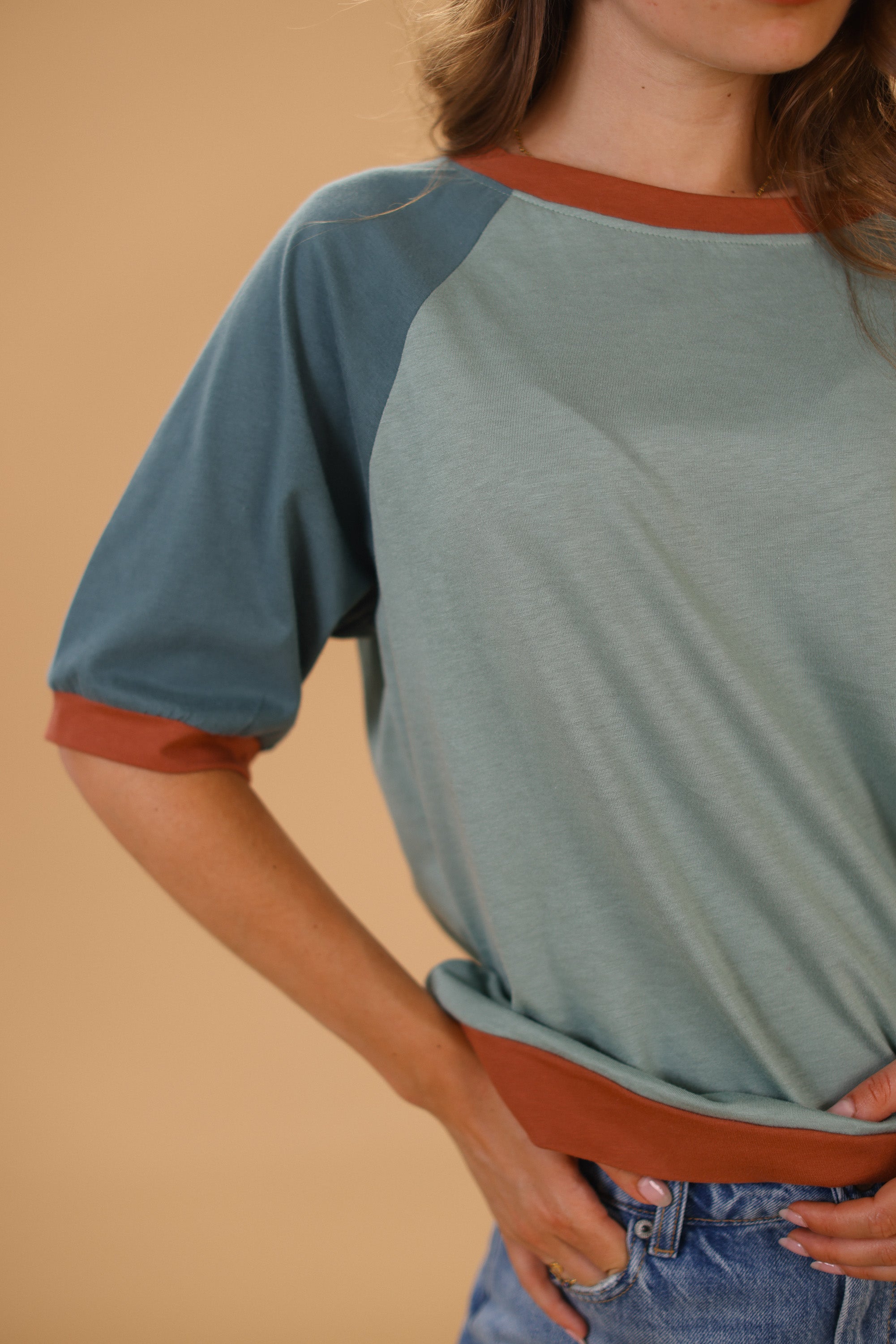 Top Emory Mint Floral