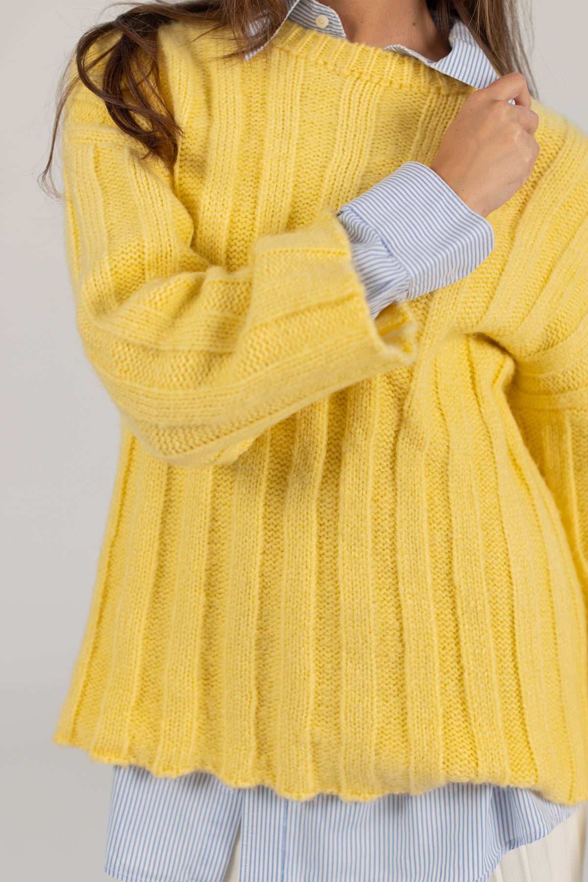 Knit Sweater Bobbie Lemon