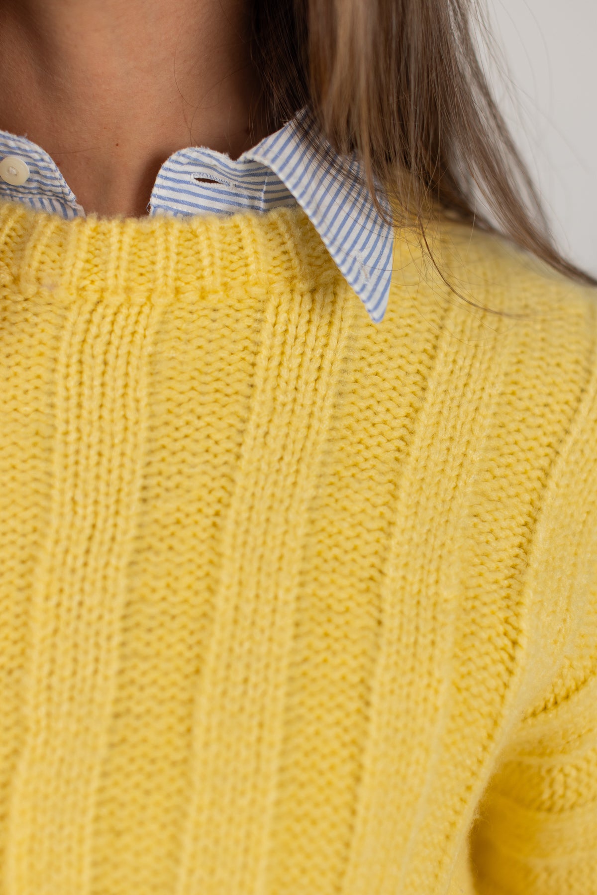 Knit Sweater Bobbie Lemon